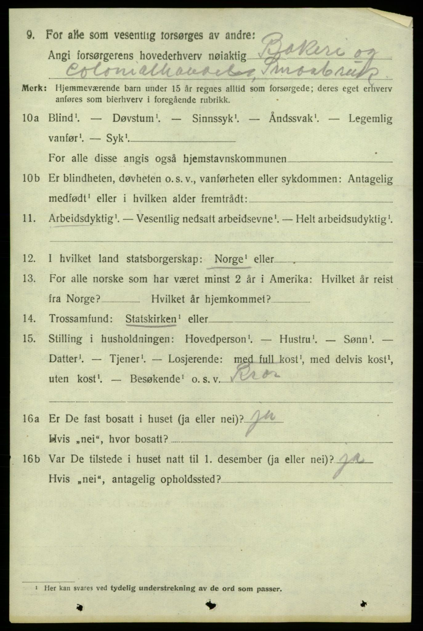 SAB, 1920 census for Kvinnherad, 1920, p. 8787