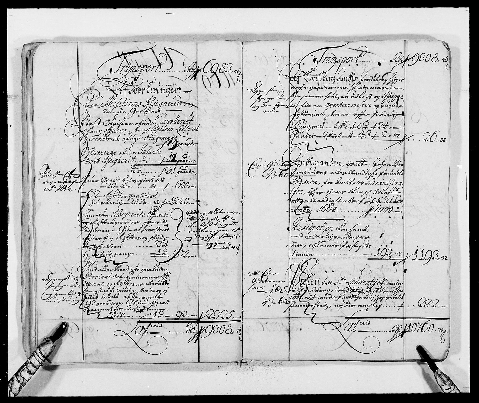 Rentekammeret inntil 1814, Reviderte regnskaper, Fogderegnskap, RA/EA-4092/R32/L1839: Fogderegnskap Jarlsberg grevskap, 1664-1673, p. 77