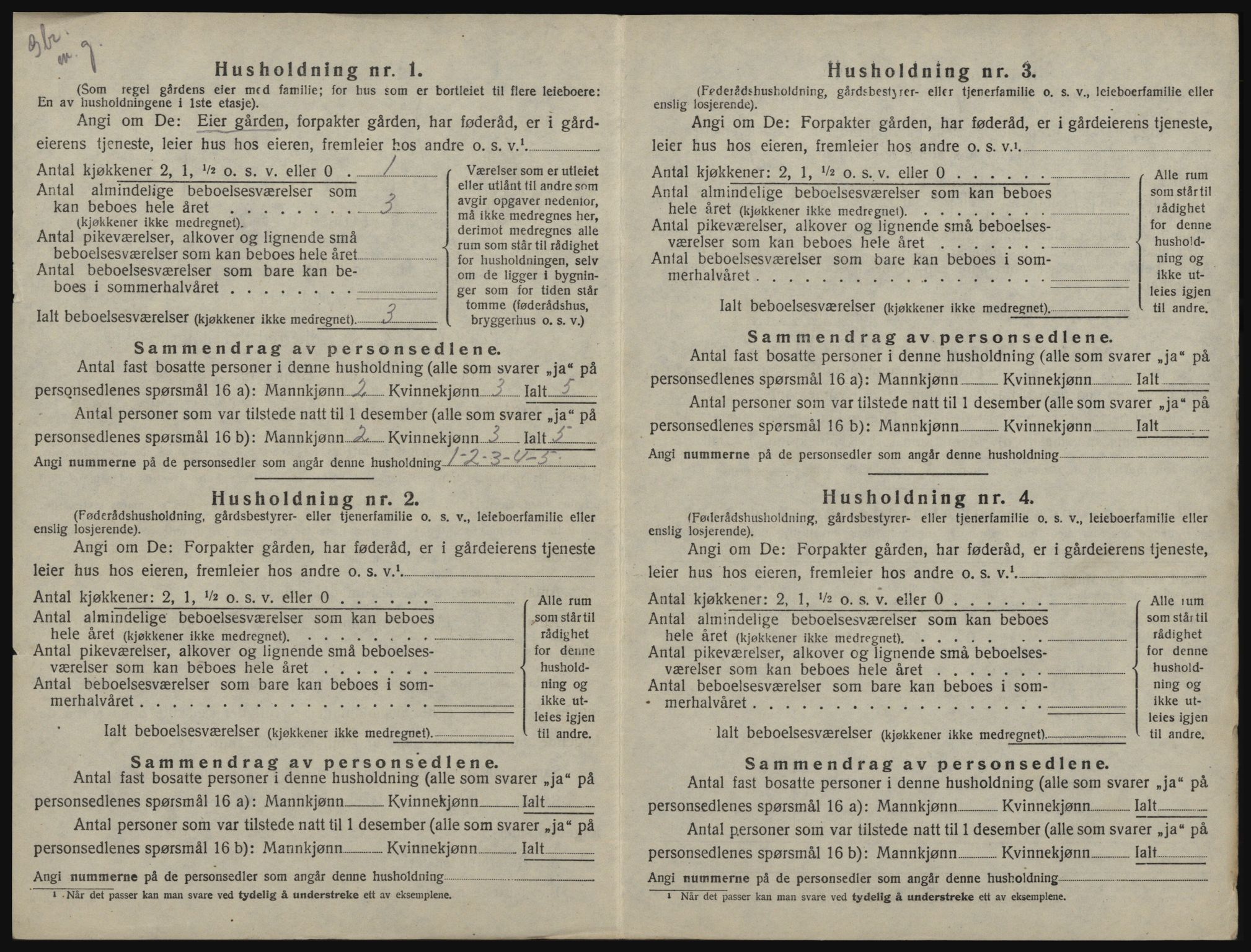 SAO, 1920 census for Øymark, 1920, p. 278