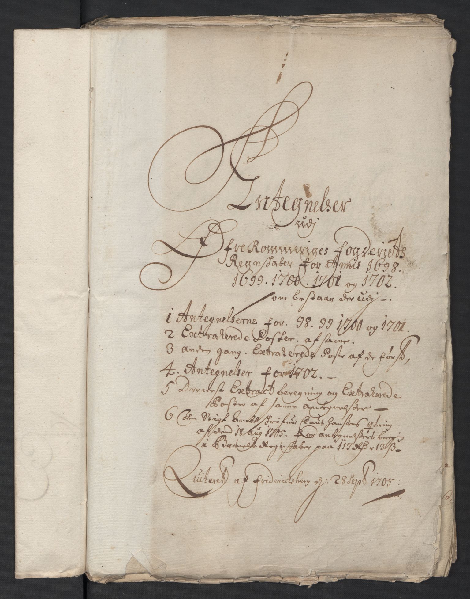 Rentekammeret inntil 1814, Reviderte regnskaper, Fogderegnskap, RA/EA-4092/R12/L0715: Fogderegnskap Øvre Romerike, 1698-1701, p. 174