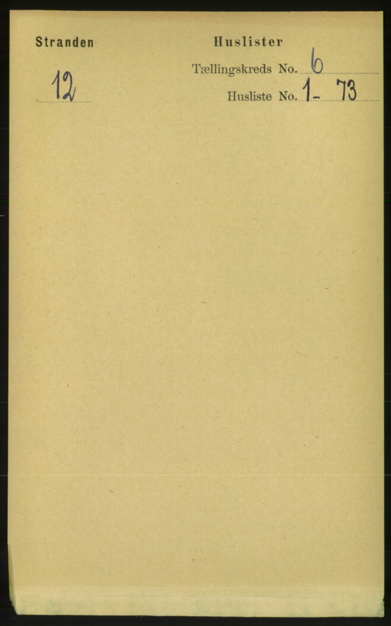 RA, 1891 census for 1525 Stranda, 1891, p. 1141