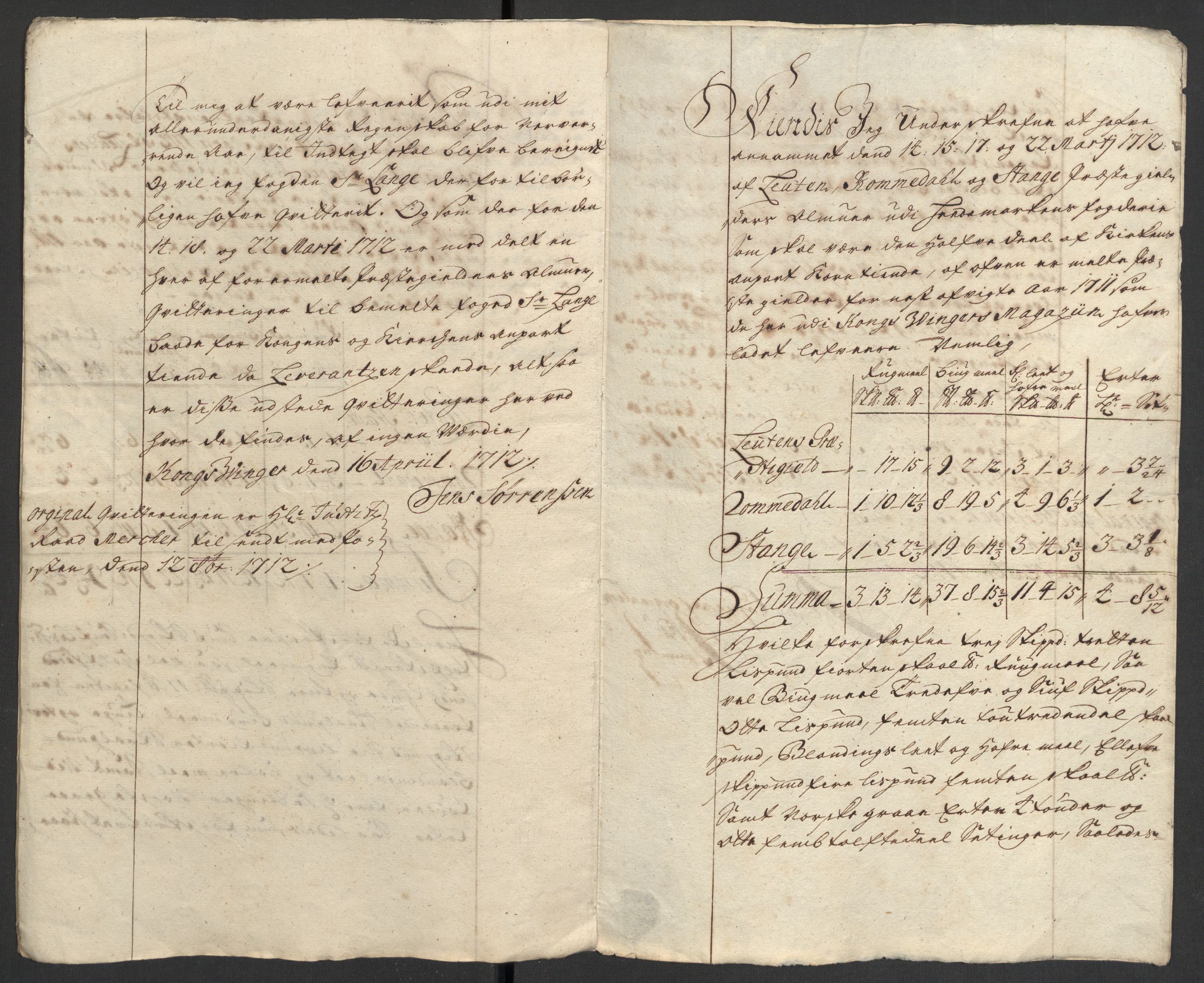 Rentekammeret inntil 1814, Reviderte regnskaper, Fogderegnskap, RA/EA-4092/R16/L1048: Fogderegnskap Hedmark, 1711, p. 185