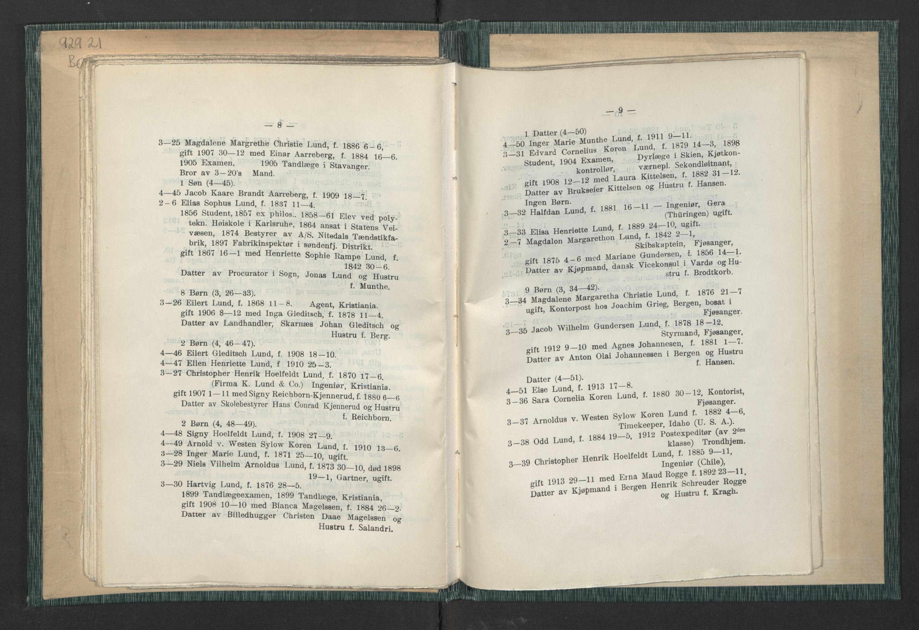 Andre publikasjoner, PUBL/PUBL-999/0003/0001: Johan Kielland Bergwitz: Vore Eidsvollsmænds efterkommere. Gjennem alle linjer i 100 aar (1914), 1814-1914, p. 62