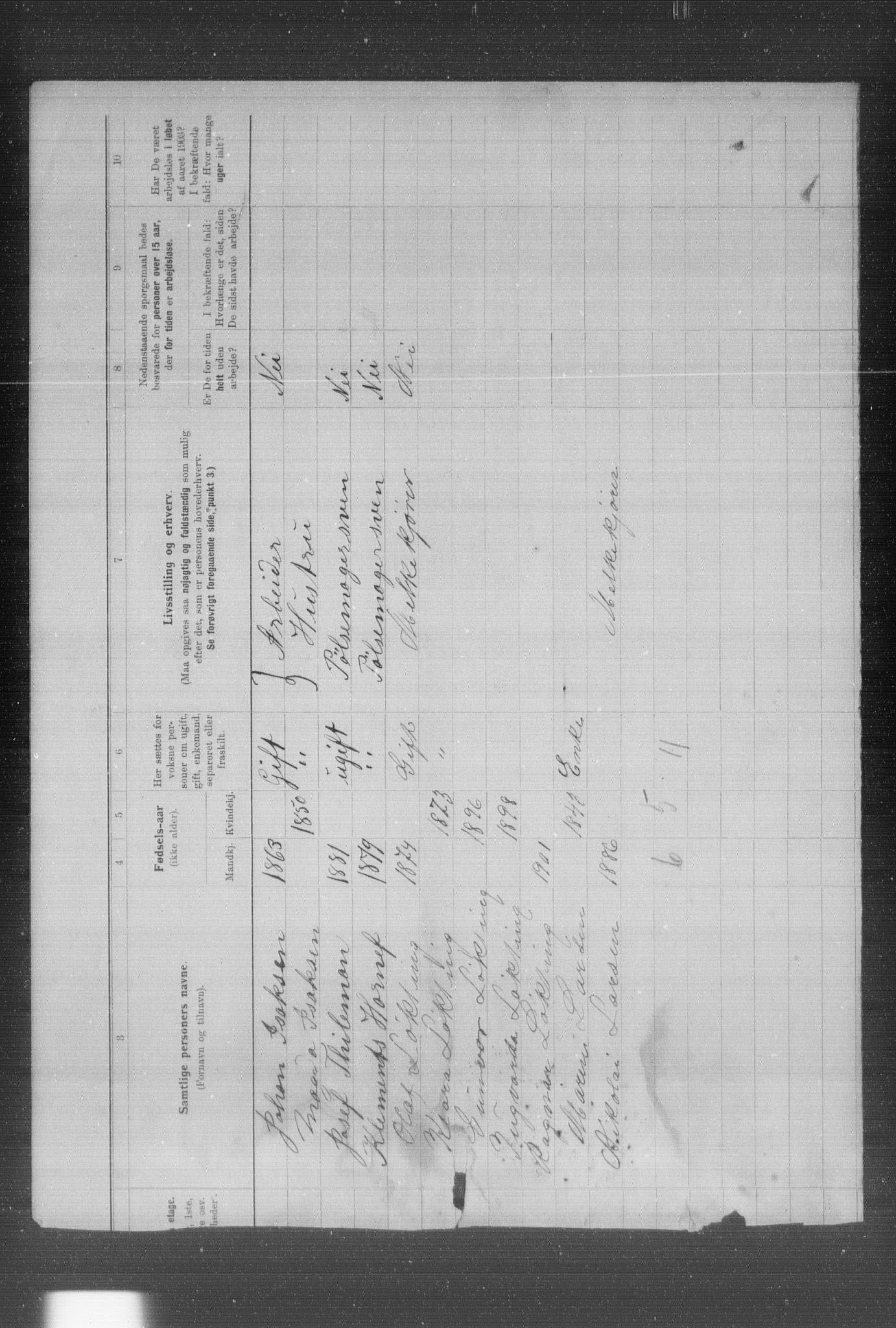 OBA, Municipal Census 1903 for Kristiania, 1903, p. 23429