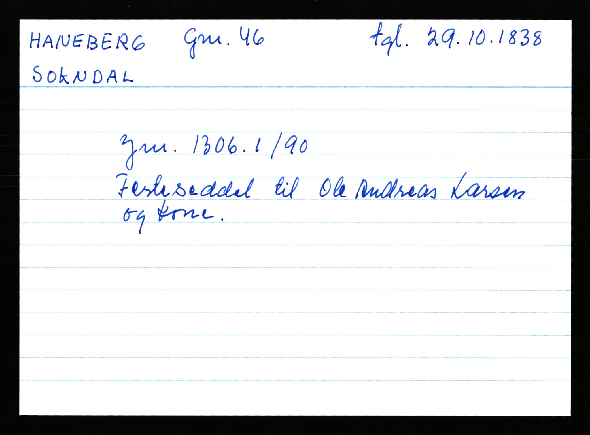Statsarkivet i Stavanger, AV/SAST-A-101971/03/Y/Yk/L0015: Registerkort sortert etter gårdsnavn: Haneberg - Haugland nedre, 1750-1930, p. 52