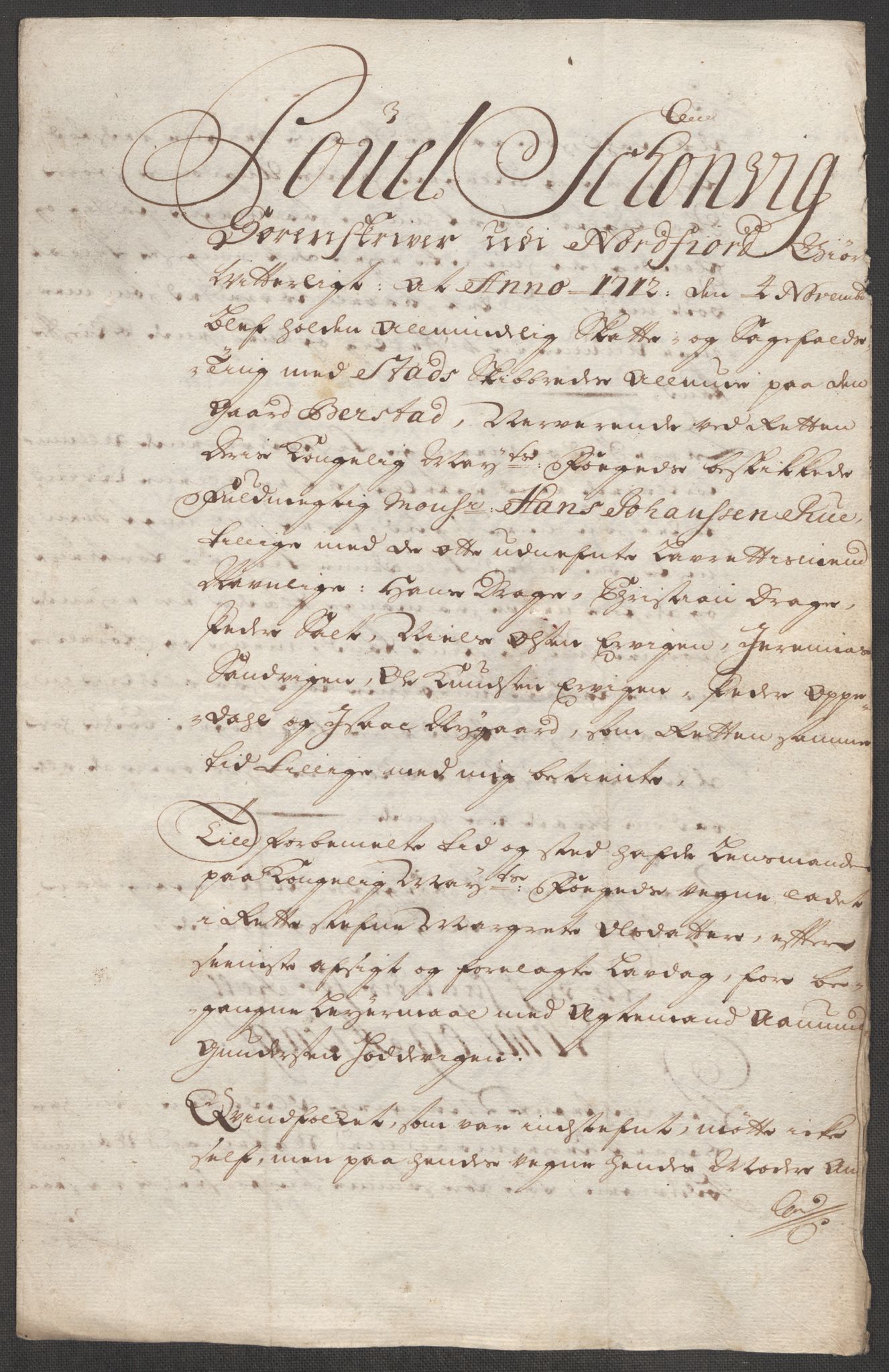 Rentekammeret inntil 1814, Reviderte regnskaper, Fogderegnskap, AV/RA-EA-4092/R53/L3437: Fogderegnskap Sunn- og Nordfjord, 1713, p. 338