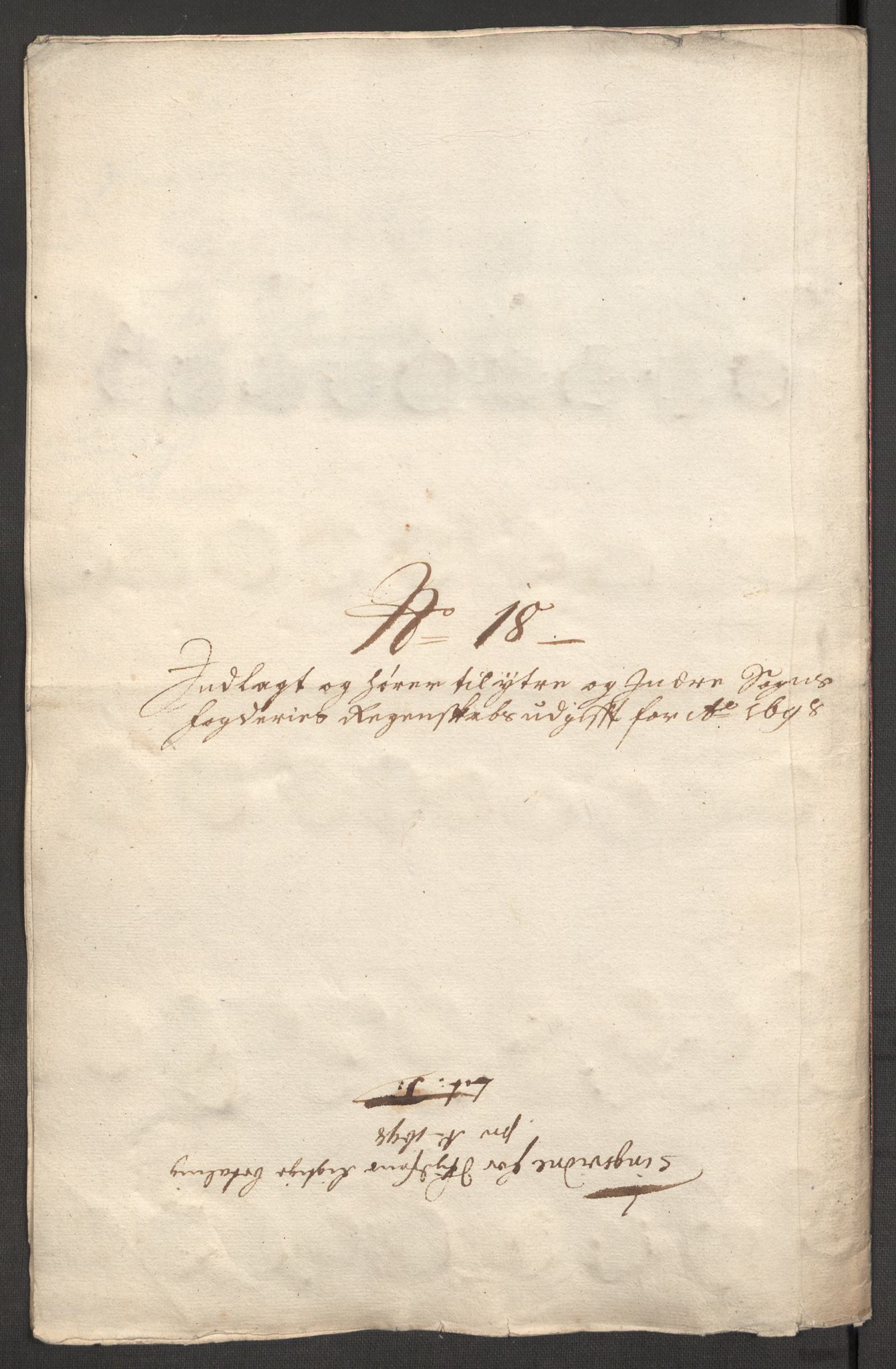 Rentekammeret inntil 1814, Reviderte regnskaper, Fogderegnskap, RA/EA-4092/R52/L3310: Fogderegnskap Sogn, 1698-1699, p. 279