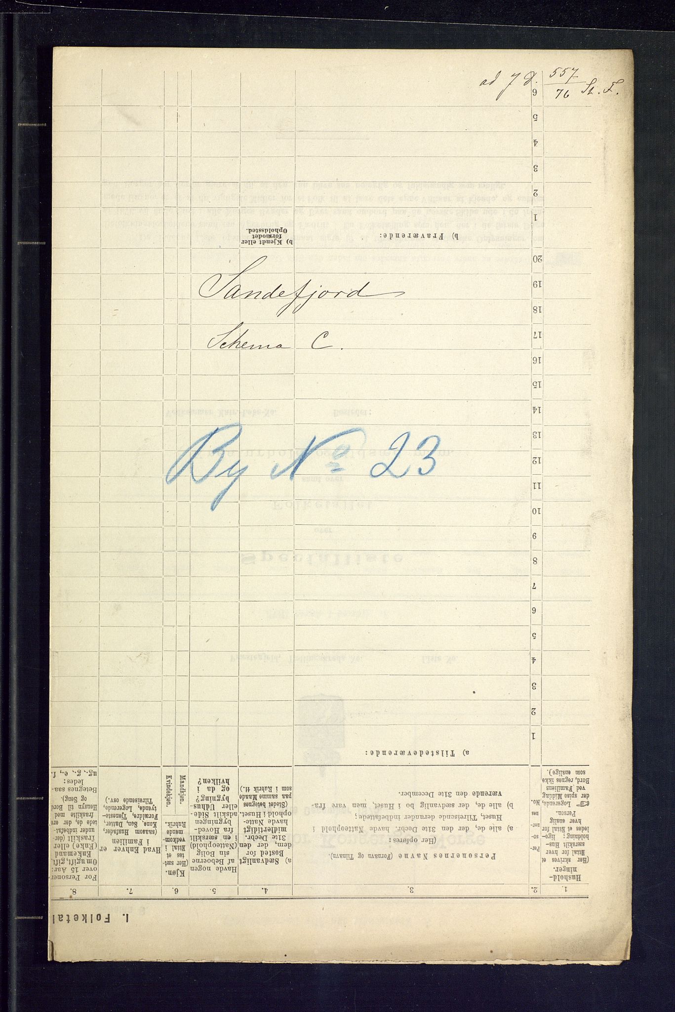 SAKO, 1875 census for 0706B Sandeherred/Sandefjord, 1875, p. 10