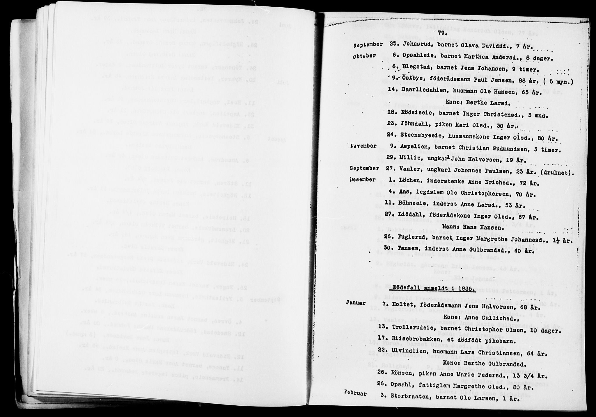 Eidsvoll prestekontor Kirkebøker, SAO/A-10888/O/Oa/L0005: Other parish register no. 5, 1815-1865, p. 79