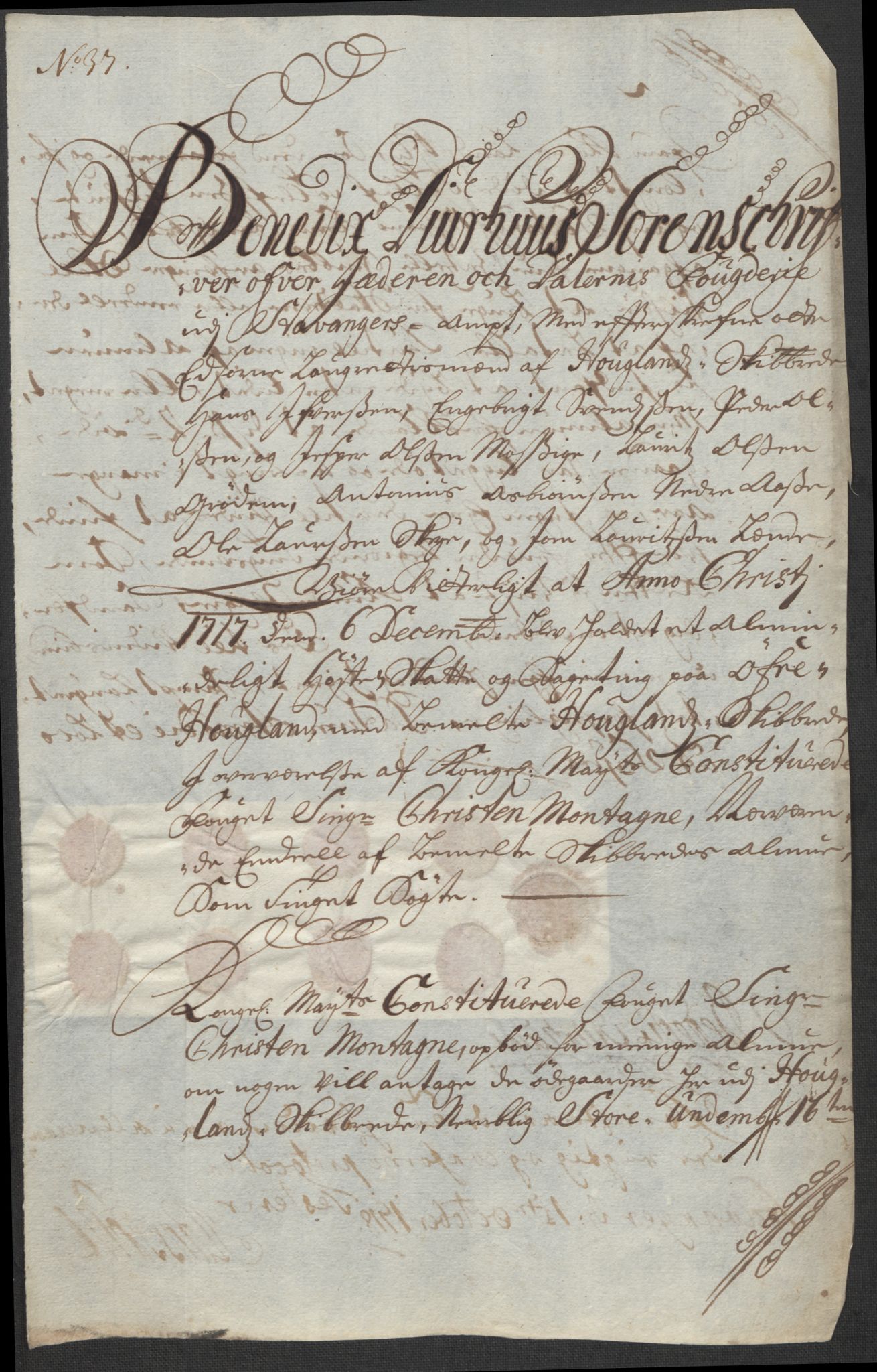 Rentekammeret inntil 1814, Reviderte regnskaper, Fogderegnskap, AV/RA-EA-4092/R46/L2742: Fogderegnskap Jæren og Dalane, 1717, p. 173