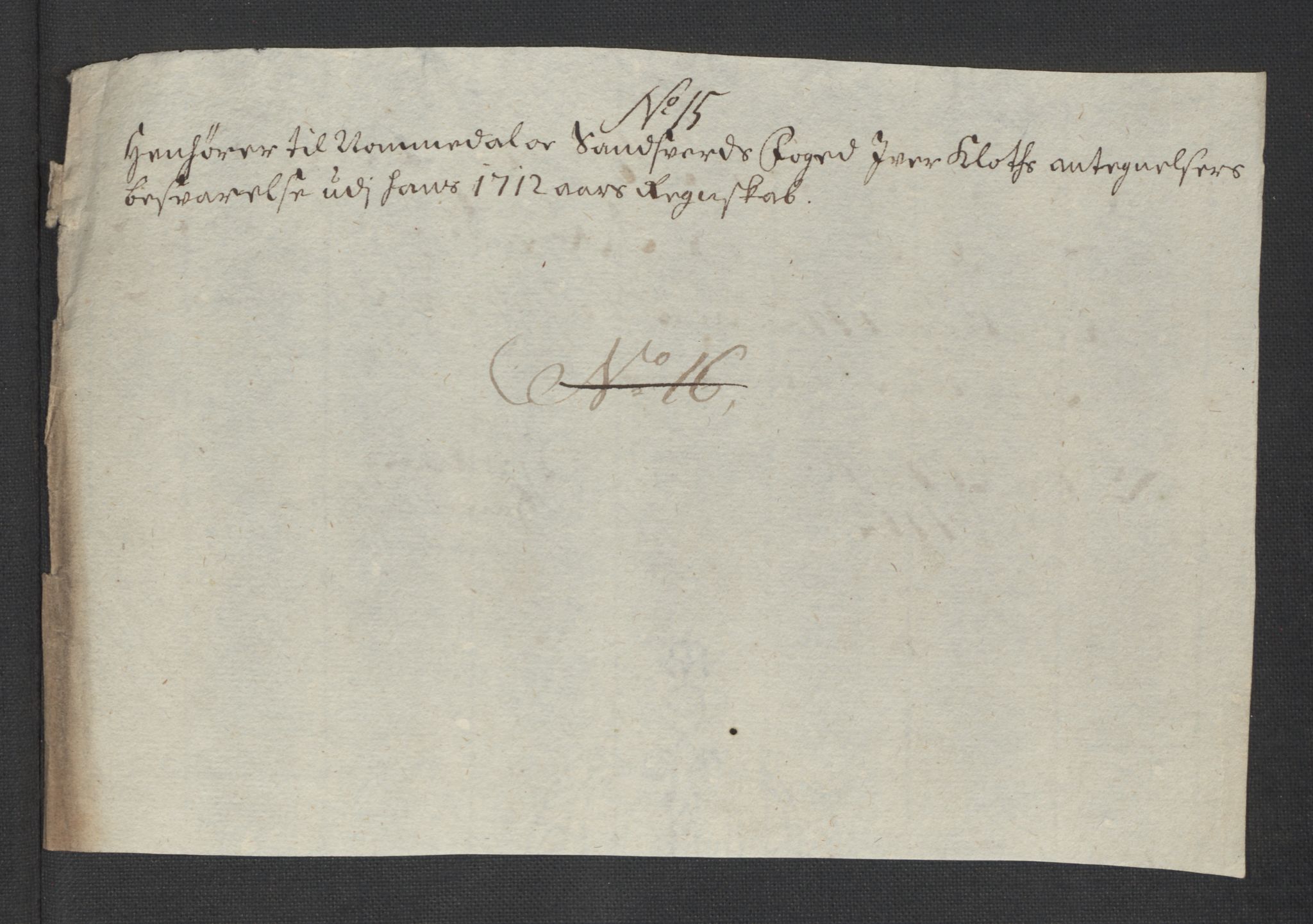 Rentekammeret inntil 1814, Reviderte regnskaper, Fogderegnskap, AV/RA-EA-4092/R24/L1587: Fogderegnskap Numedal og Sandsvær, 1712, p. 419