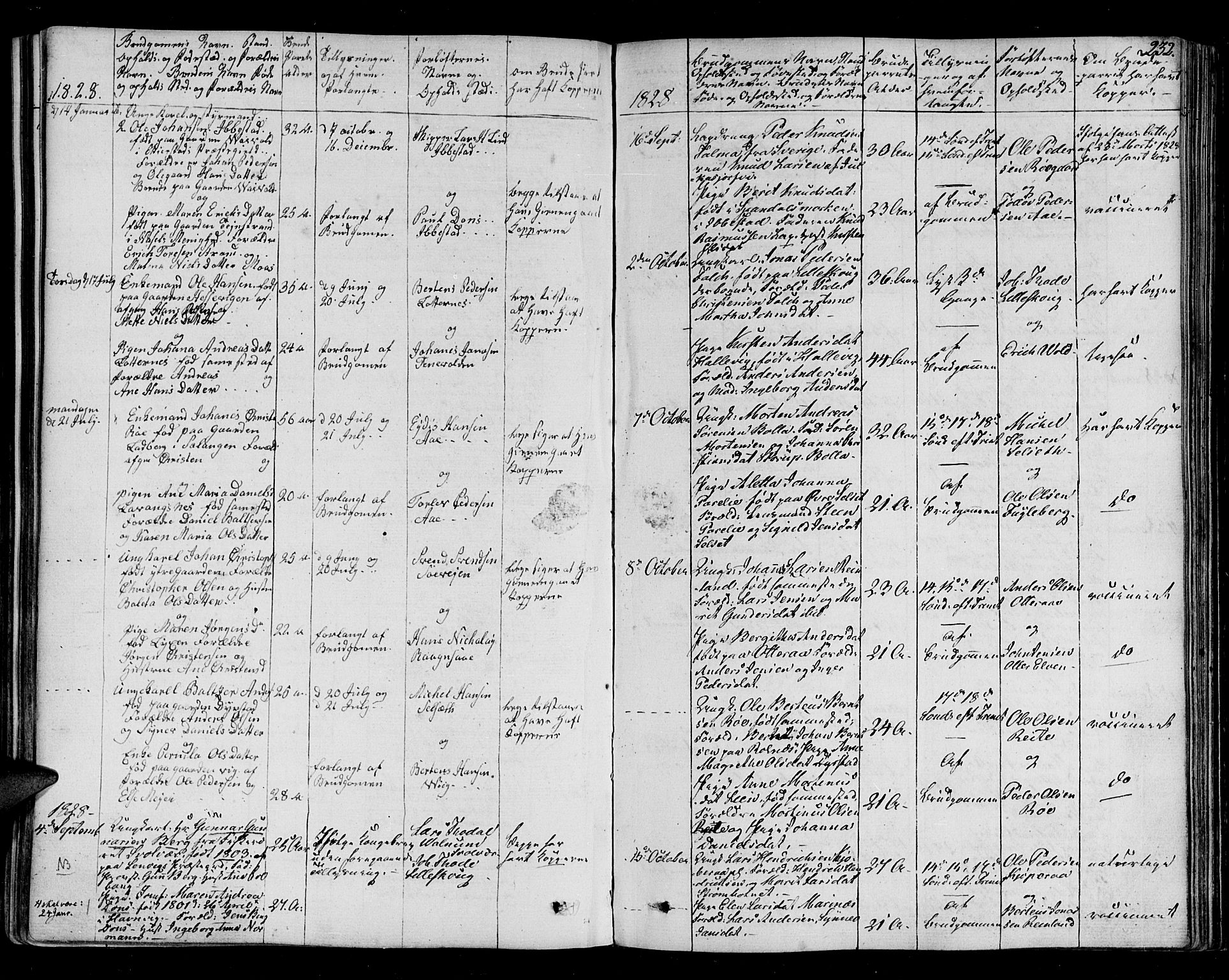 Ibestad sokneprestembete, SATØ/S-0077/H/Ha/Haa/L0005kirke: Parish register (official) no. 5, 1825-1836, p. 232