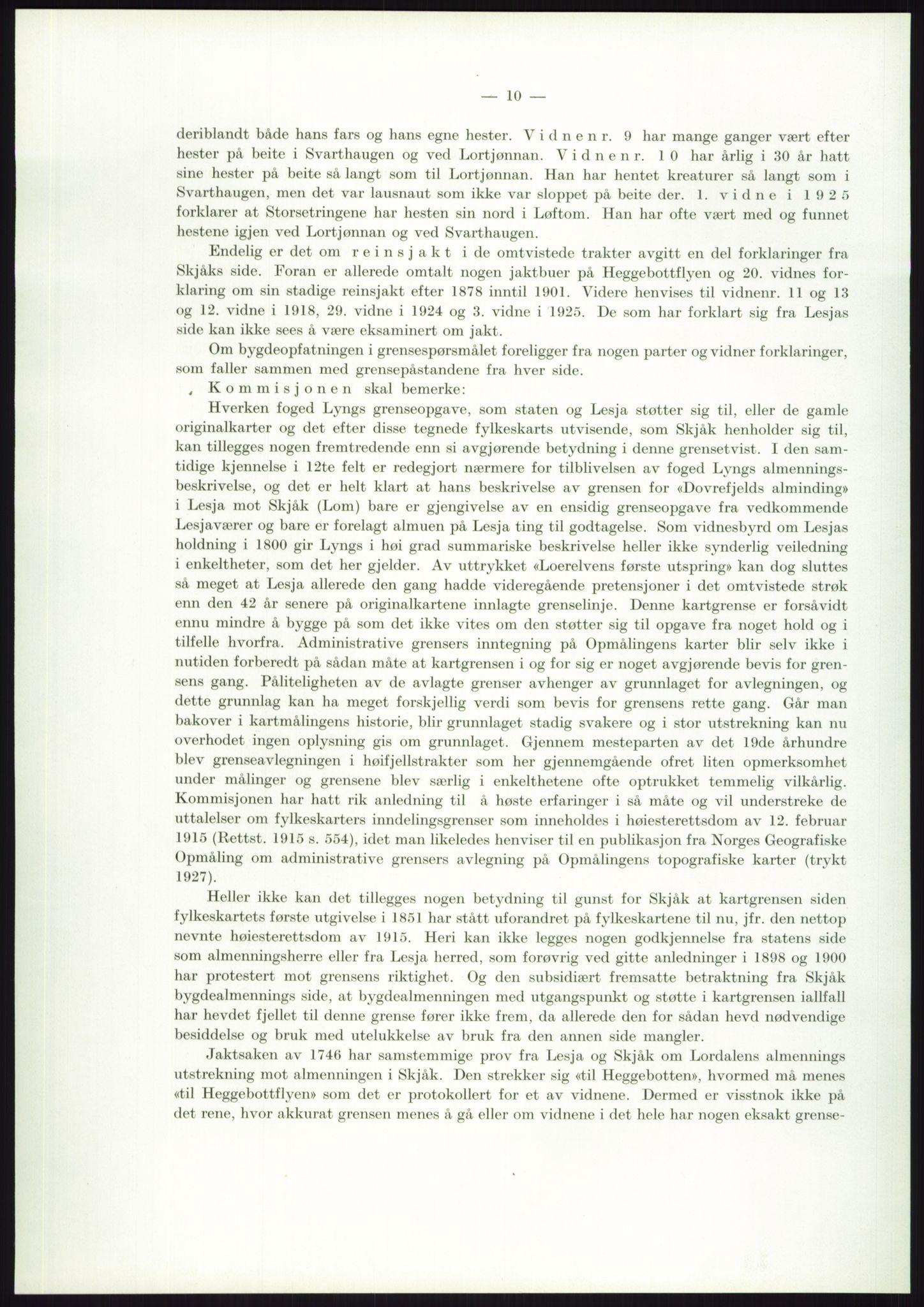 Høyfjellskommisjonen, AV/RA-S-1546/X/Xa/L0001: Nr. 1-33, 1909-1953, p. 2976