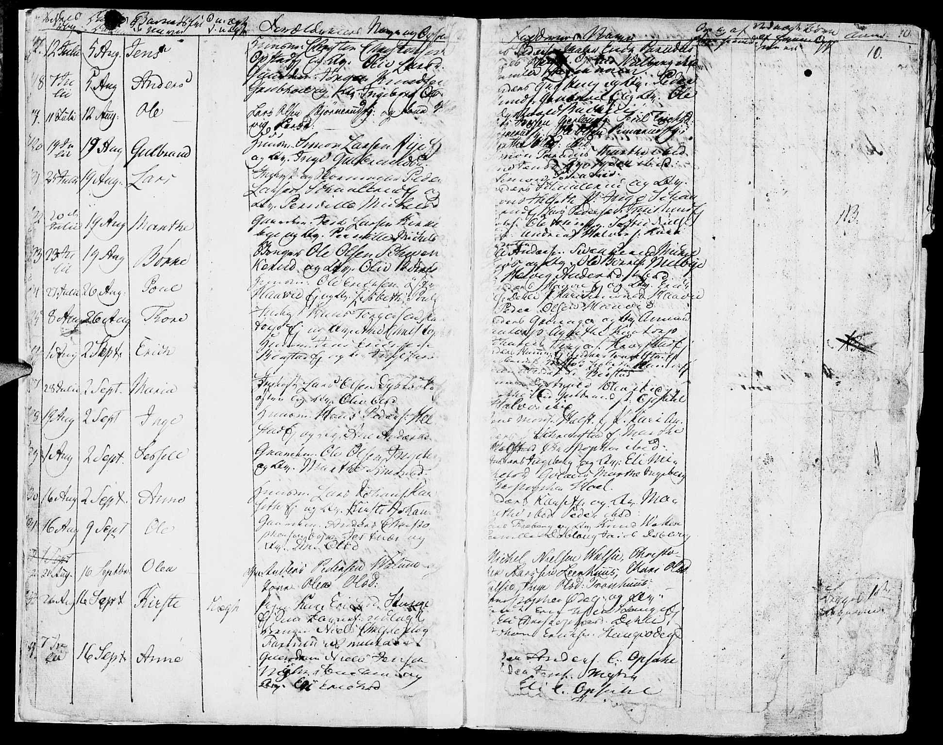 Vang prestekontor, Hedmark, SAH/PREST-008/H/Ha/Haa/L0009: Parish register (official) no. 9, 1826-1841, p. 10