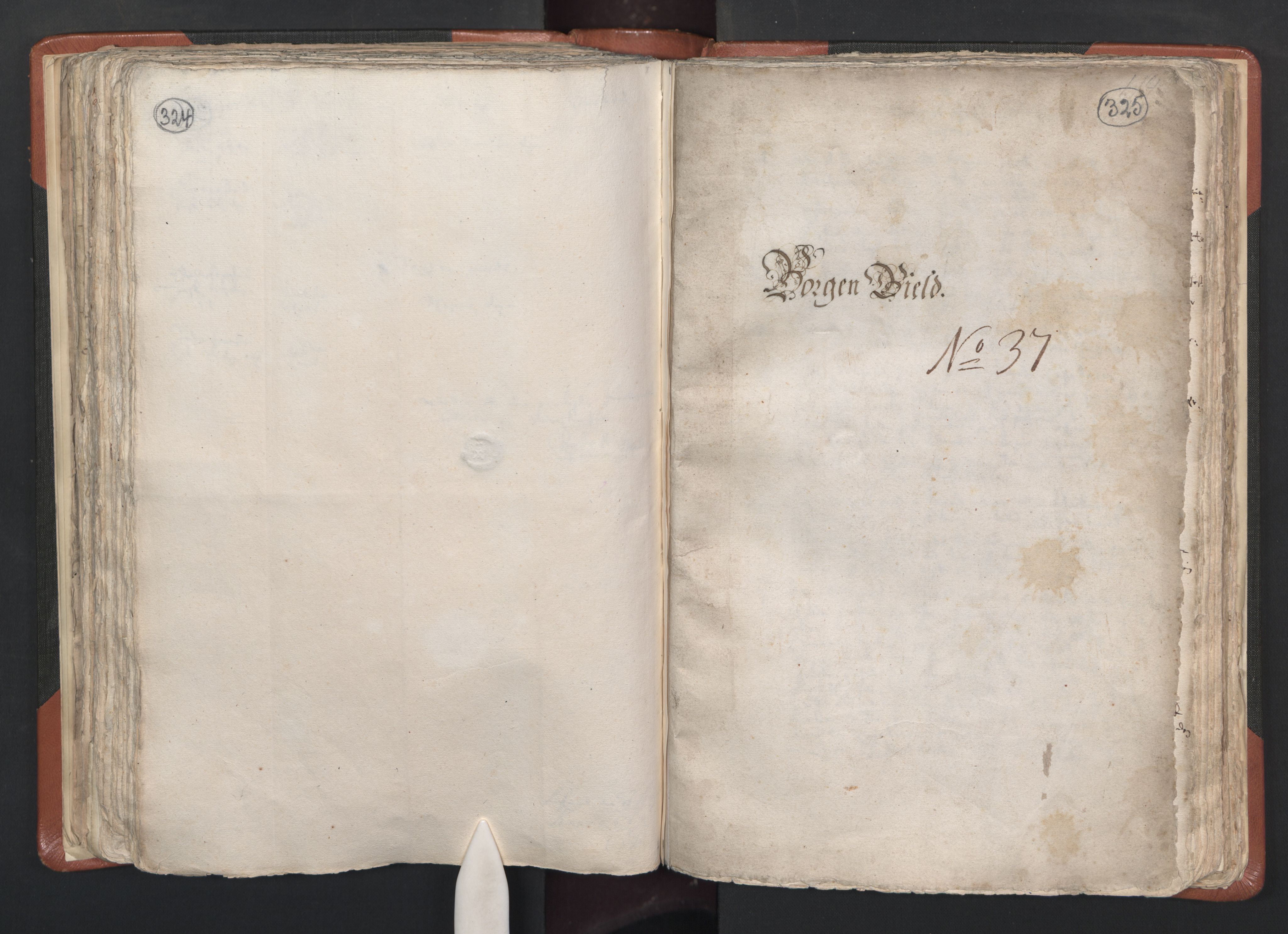RA, Vicar's Census 1664-1666, no. 26: Sunnmøre deanery, 1664-1666, p. 324-325