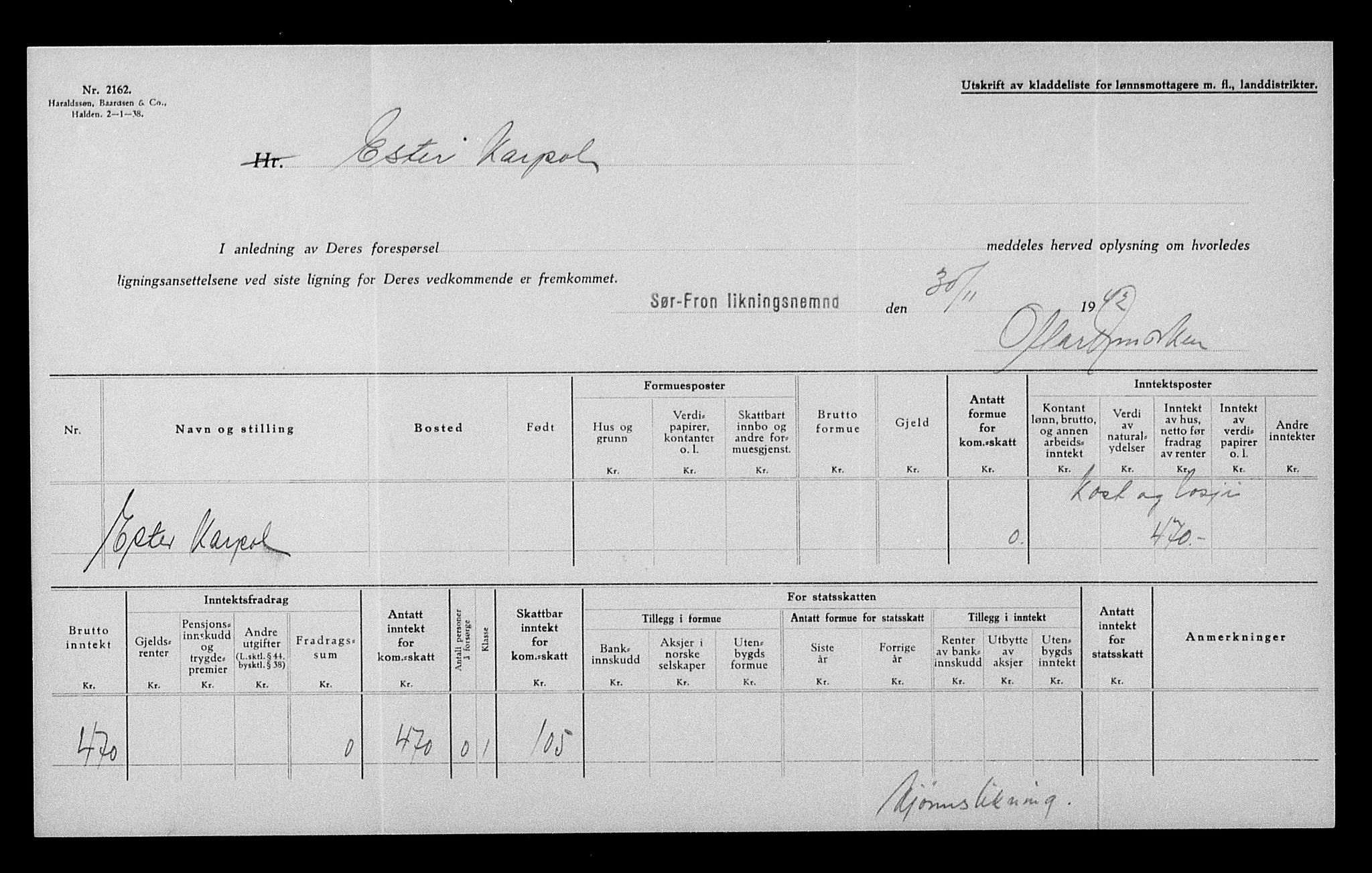 Justisdepartementet, Tilbakeføringskontoret for inndratte formuer, AV/RA-S-1564/H/Hc/Hcc/L0949: --, 1945-1947, p. 744