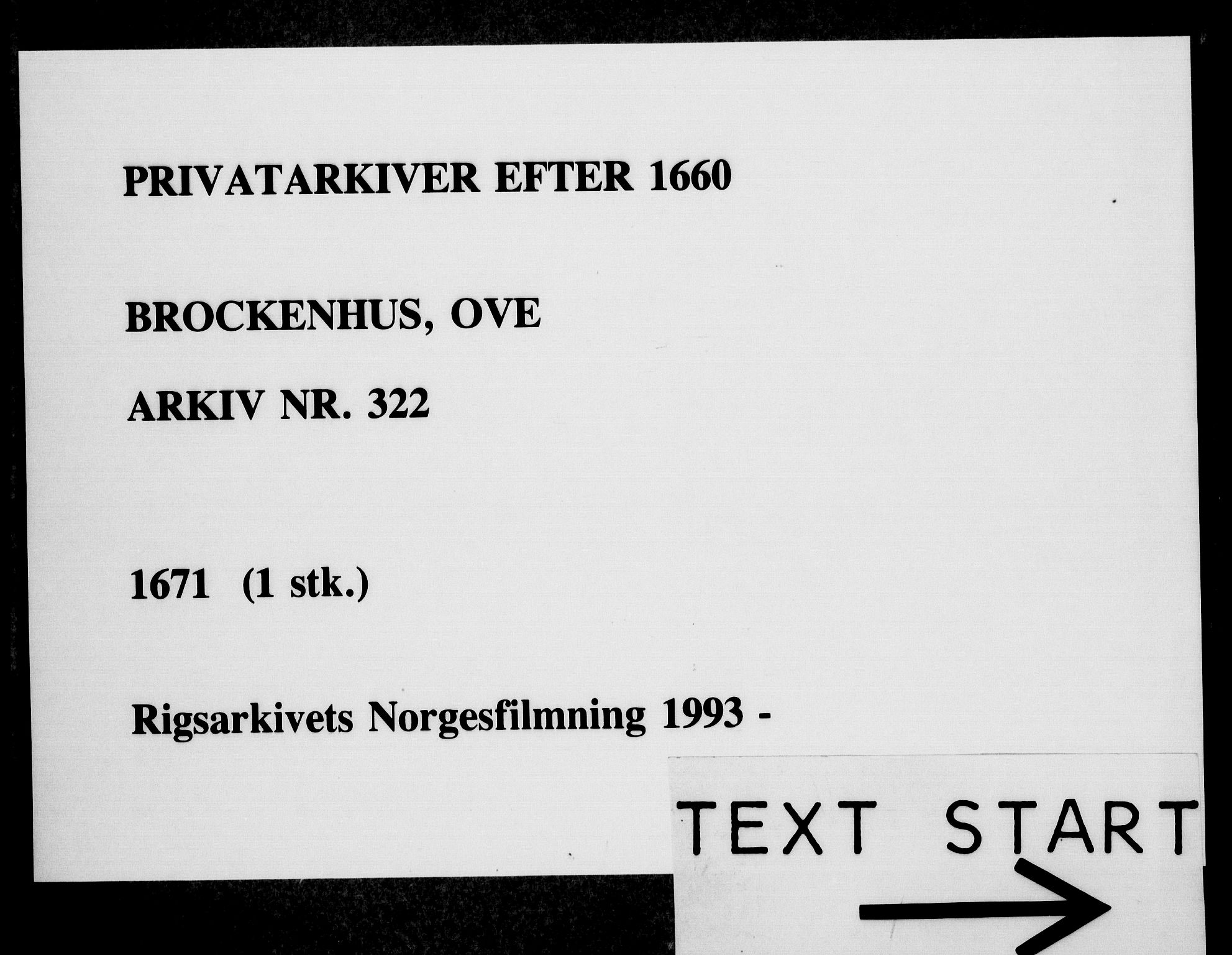 Fra DRA 1996, Privatarkiver etter 1660, AV/RA-EA-5941/F/L0001: Privatarkiver etter 1660, 1669-1740, p. 24