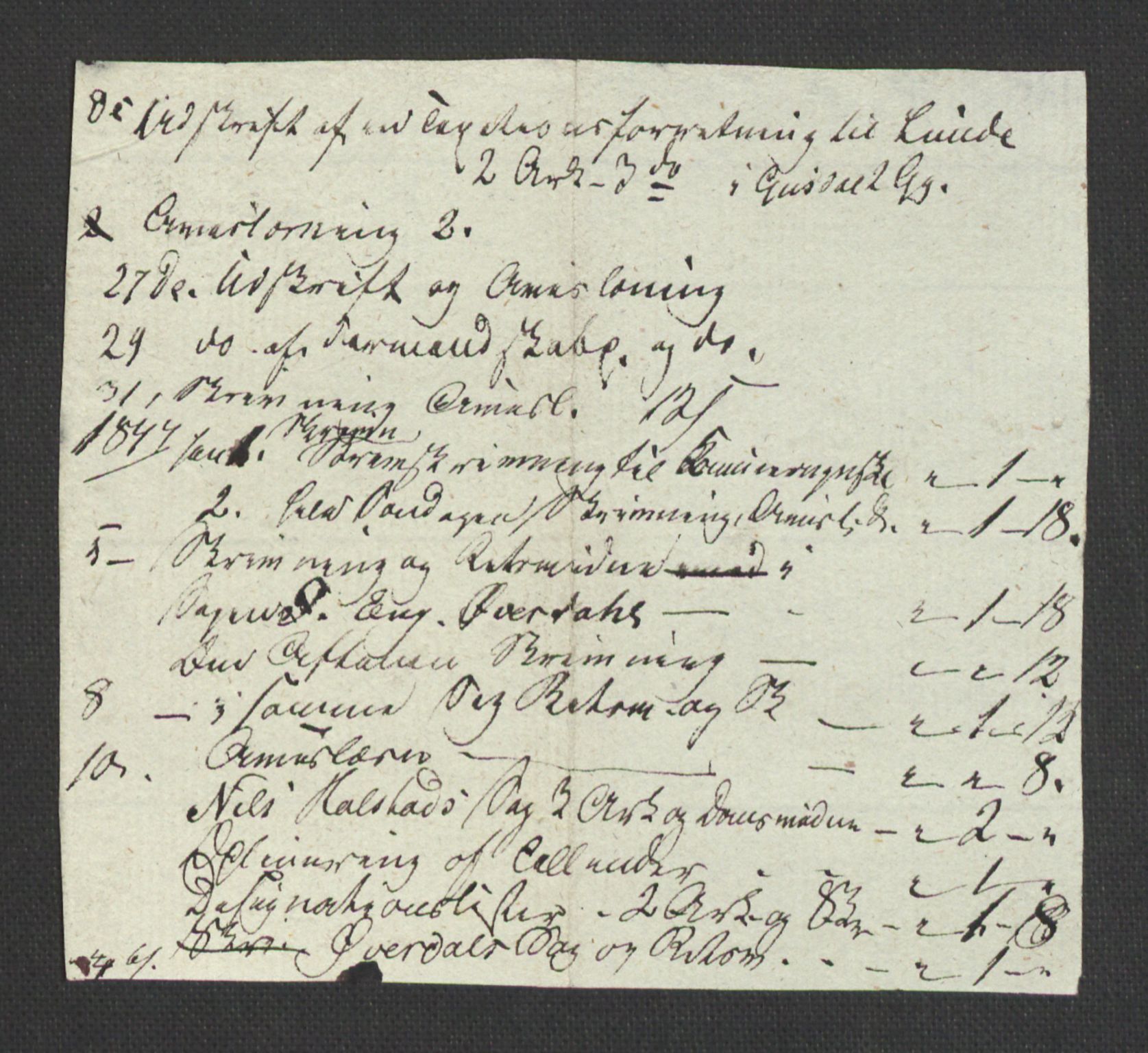 Botten-Hansen, Paul, AV/RA-PA-0017/F/L0001: Brev til Botten-Hansen, avsendere ordnet etter alfabetisk rekkefølge fra A-Ø, 1846-1866, p. 169