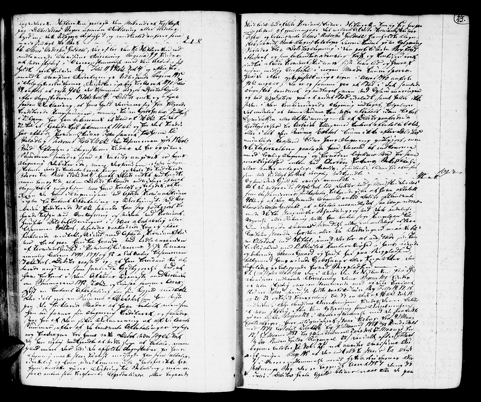 Røros Bergrett, AV/SAT-A-0024/3/3A/L0007: Skifteprotokoll, 1797-1813, p. 22b-23a