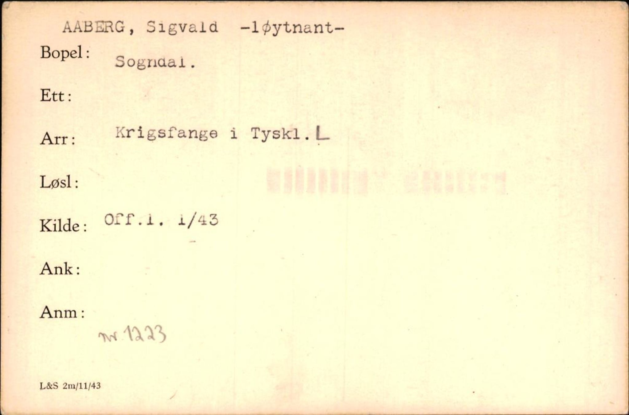 Forsvaret, Forsvarets krigshistoriske avdeling, RA/RAFA-2017/Y/Yf/L0200: II-C-11-2102  -  Norske krigsfanger i Tyskland, 1940-1945, p. 2