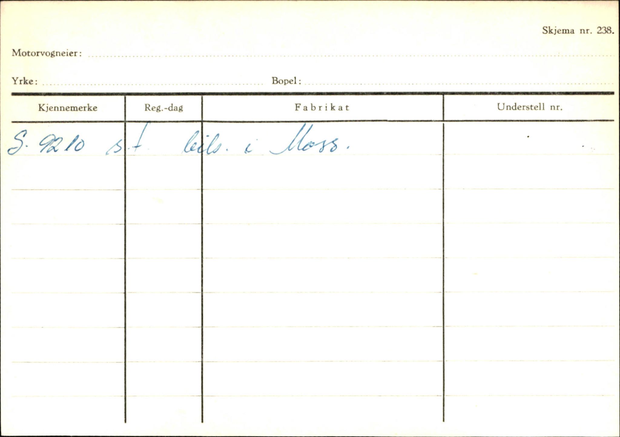 Statens vegvesen, Sogn og Fjordane vegkontor, AV/SAB-A-5301/4/F/L0144: Registerkort Vågsøy A-R, 1945-1975, p. 960