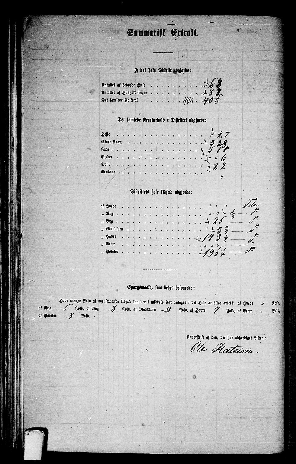 RA, 1865 census for Surnadal, 1865, p. 51