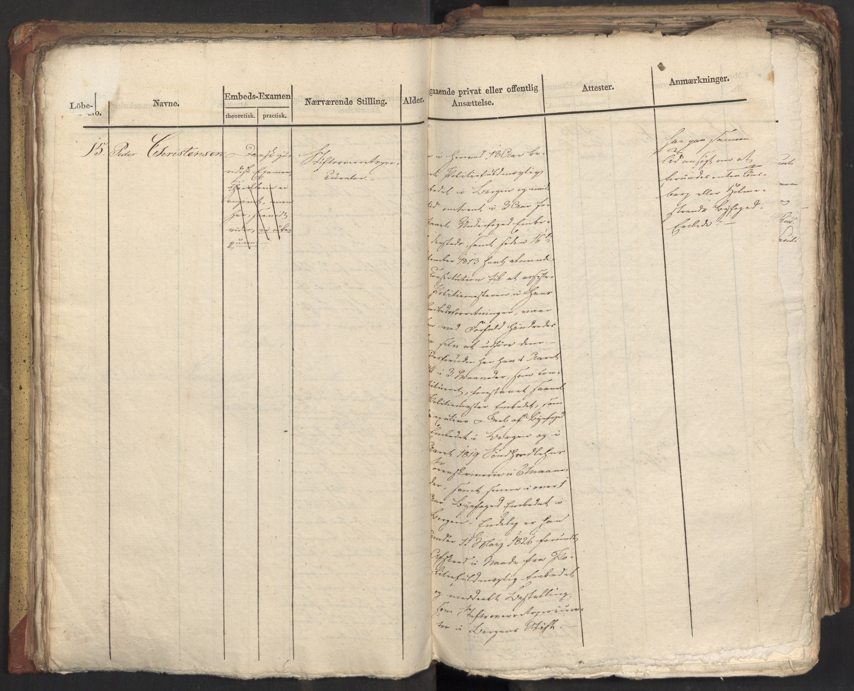 Statsrådsavdelingen i Stockholm, AV/RA-S-1003/D/Da/L0047: Regjeringsinnstillinger nr. 3501-3659, 1826, p. 92