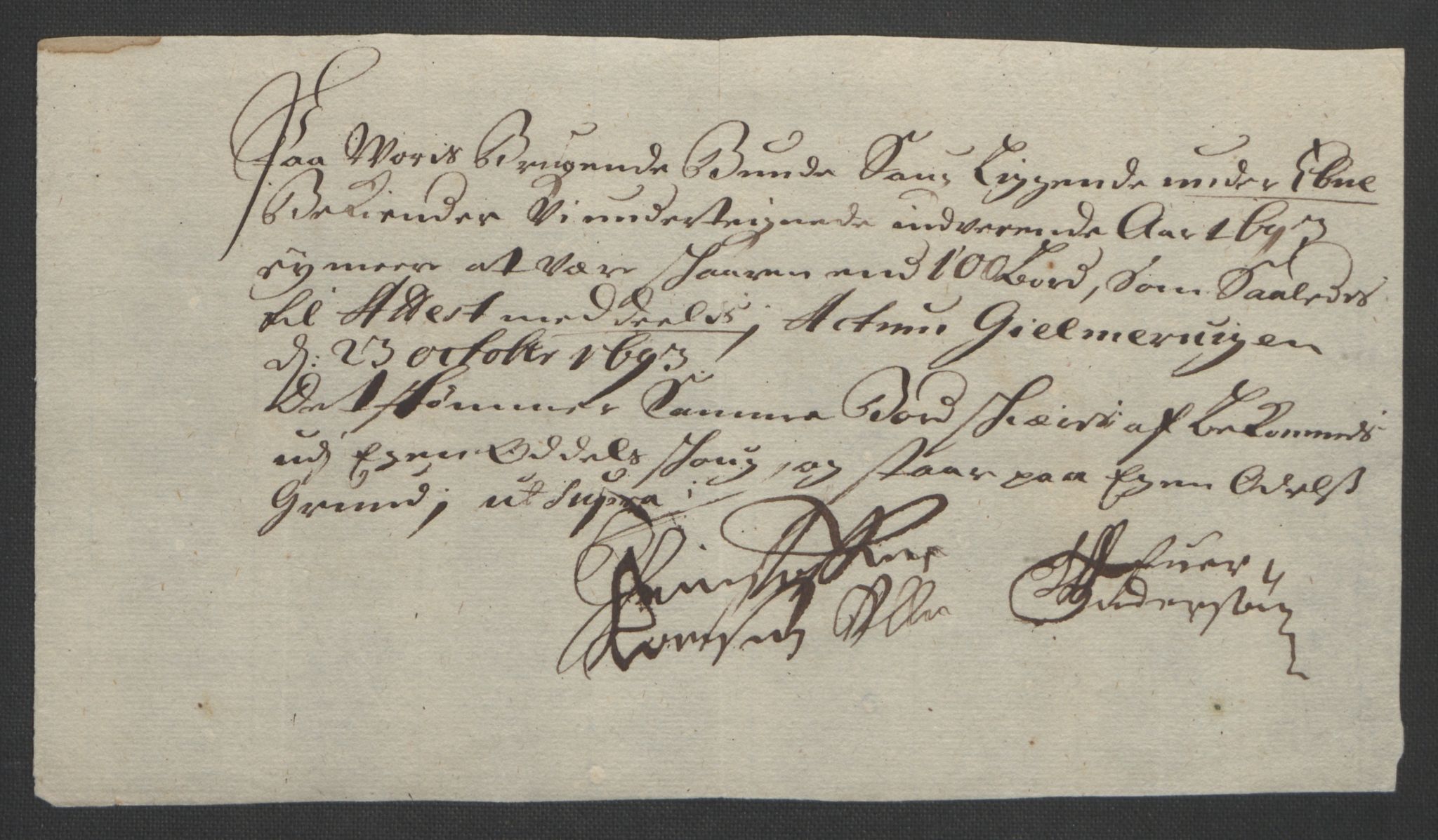 Rentekammeret inntil 1814, Reviderte regnskaper, Fogderegnskap, AV/RA-EA-4092/R48/L2974: Fogderegnskap Sunnhordland og Hardanger, 1693, p. 76