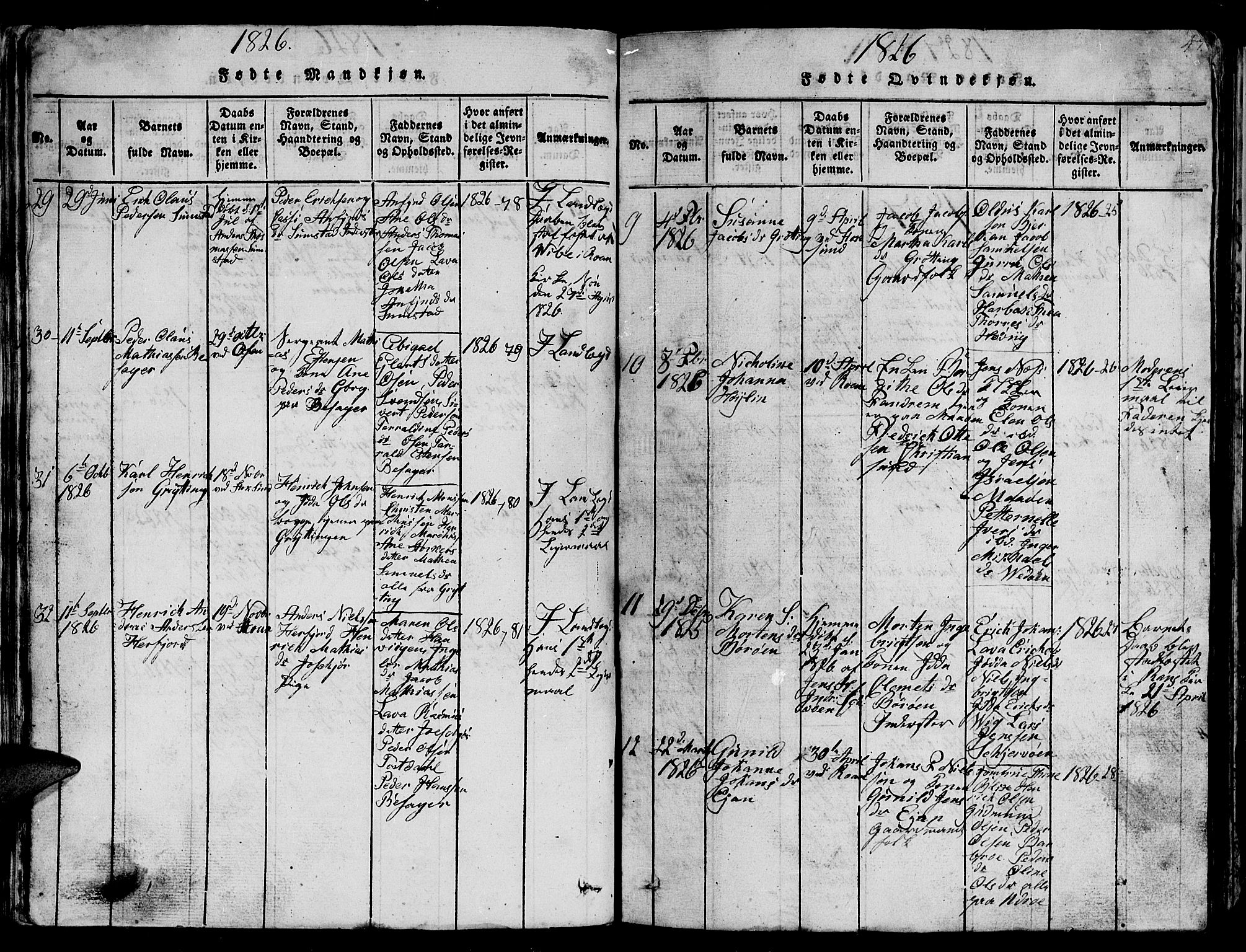 Ministerialprotokoller, klokkerbøker og fødselsregistre - Sør-Trøndelag, SAT/A-1456/657/L0714: Parish register (copy) no. 657C01, 1818-1868, p. 47