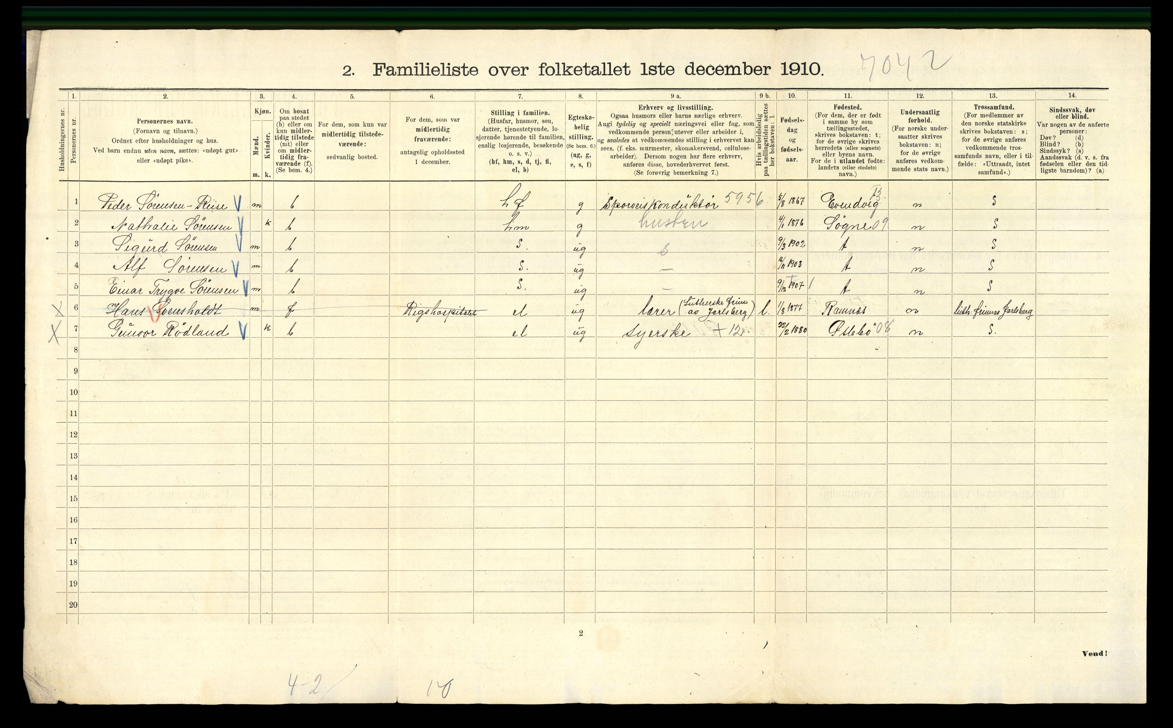 RA, 1910 census for Kristiania, 1910, p. 61144