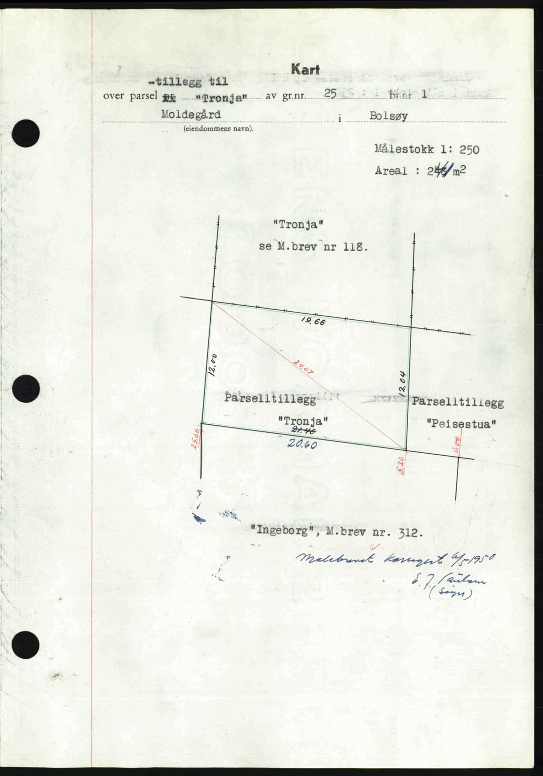 Romsdal sorenskriveri, AV/SAT-A-4149/1/2/2C: Mortgage book no. A27, 1948-1948, Diary no: : 3044/1948