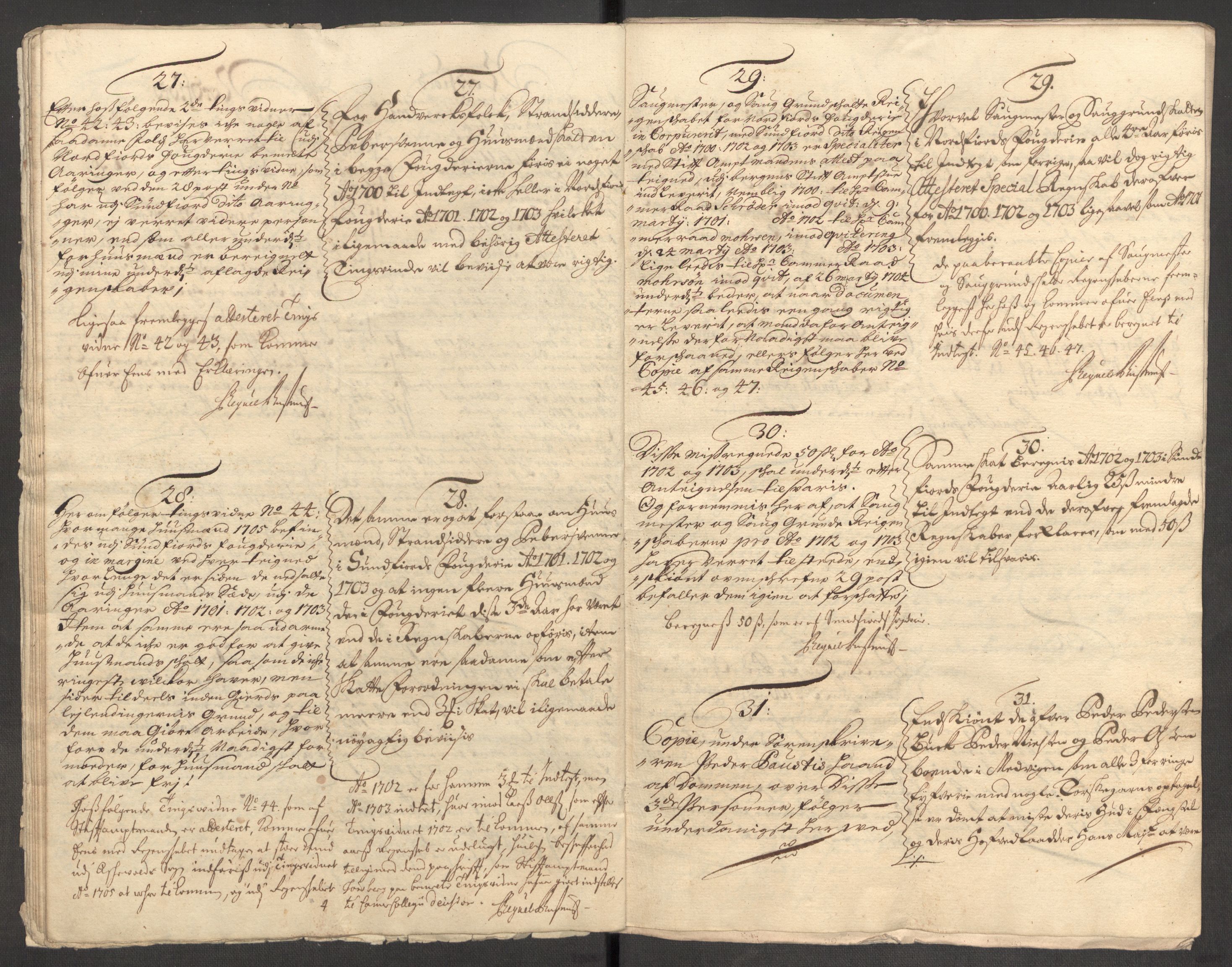 Rentekammeret inntil 1814, Reviderte regnskaper, Fogderegnskap, AV/RA-EA-4092/R53/L3427: Fogderegnskap Sunn- og Nordfjord, 1703, p. 308