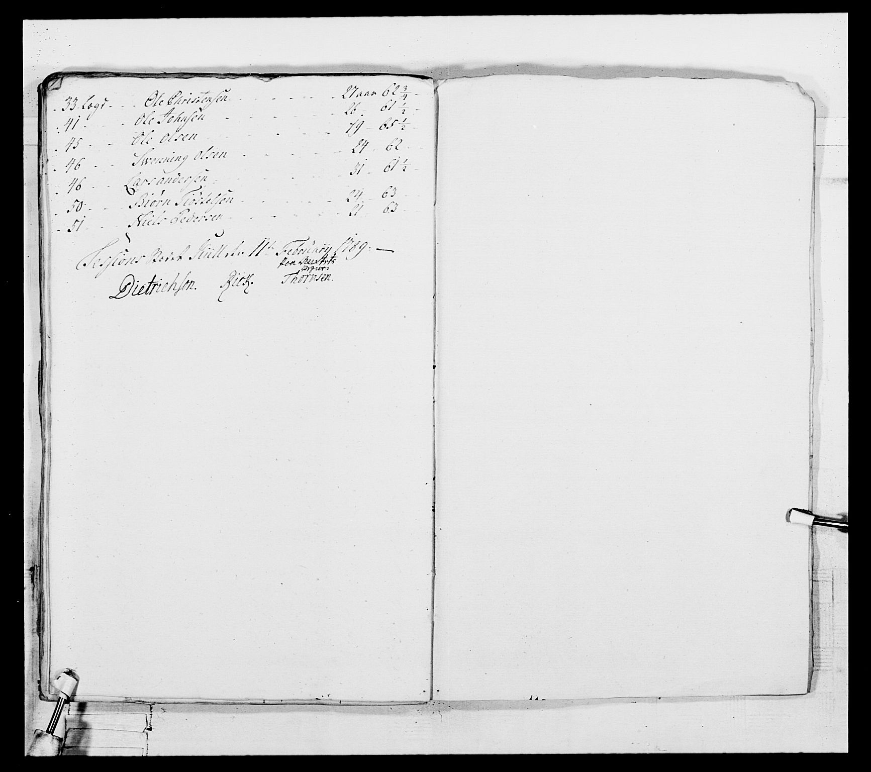 Generalitets- og kommissariatskollegiet, Det kongelige norske kommissariatskollegium, AV/RA-EA-5420/E/Eh/L0103: 1. Vesterlenske nasjonale infanteriregiment, 1782-1789, p. 458