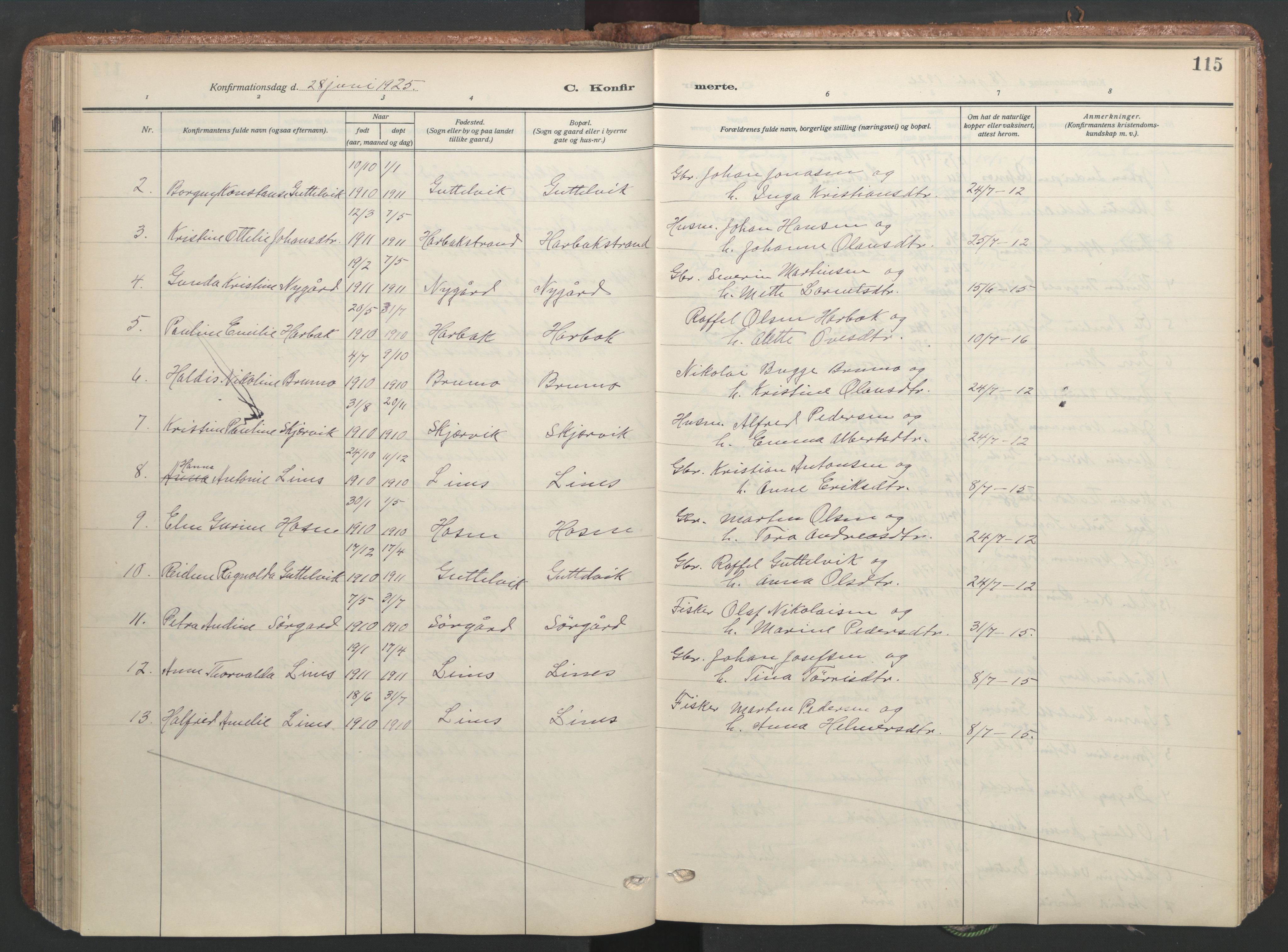 Ministerialprotokoller, klokkerbøker og fødselsregistre - Sør-Trøndelag, AV/SAT-A-1456/656/L0694: Parish register (official) no. 656A03, 1914-1931, p. 115