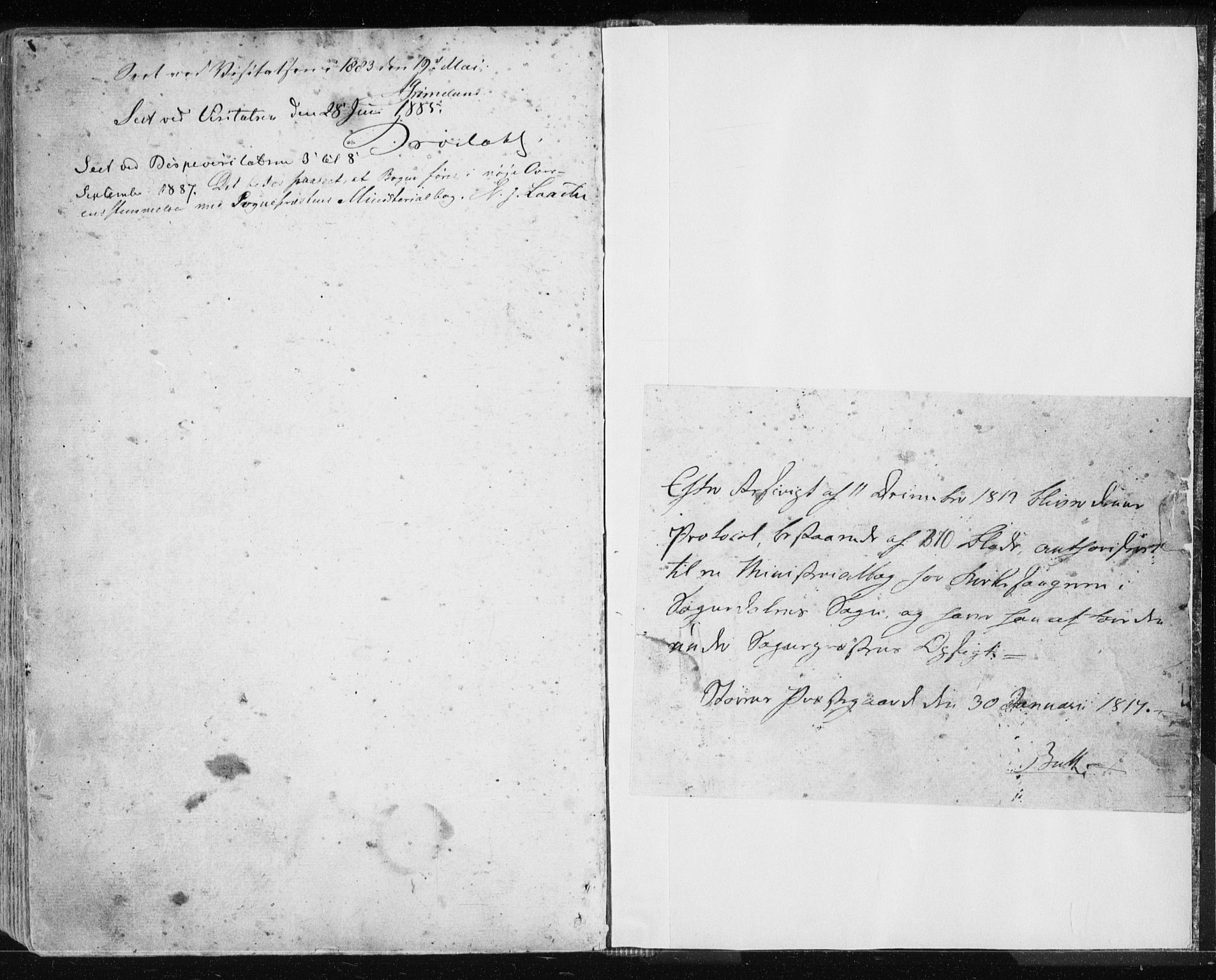 Ministerialprotokoller, klokkerbøker og fødselsregistre - Sør-Trøndelag, SAT/A-1456/689/L1043: Parish register (copy) no. 689C02, 1816-1892