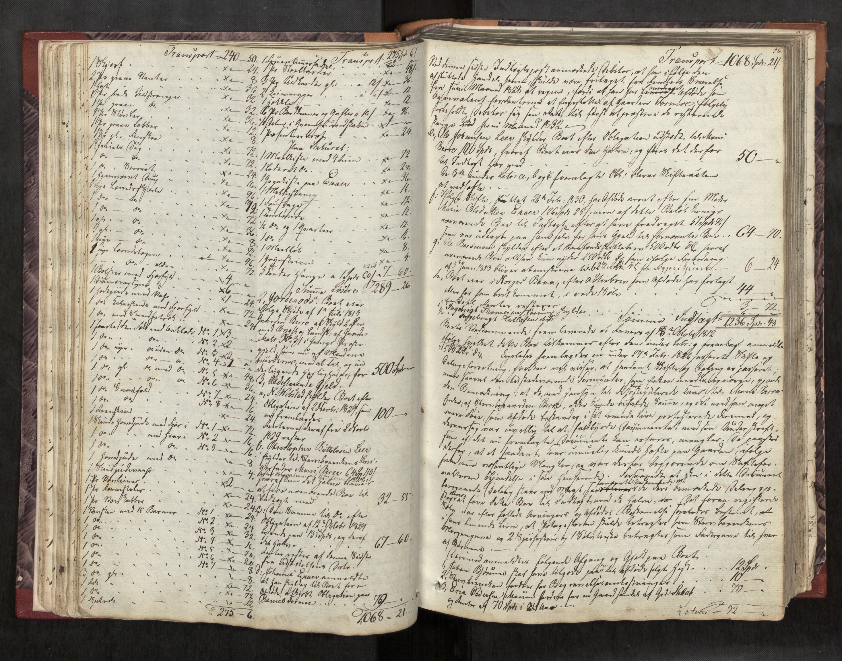 Namdal sorenskriveri, AV/SAT-A-4133/1/3/3B/L0001: Skiftebehandlingsprotokoll, 1828-1837, p. 36