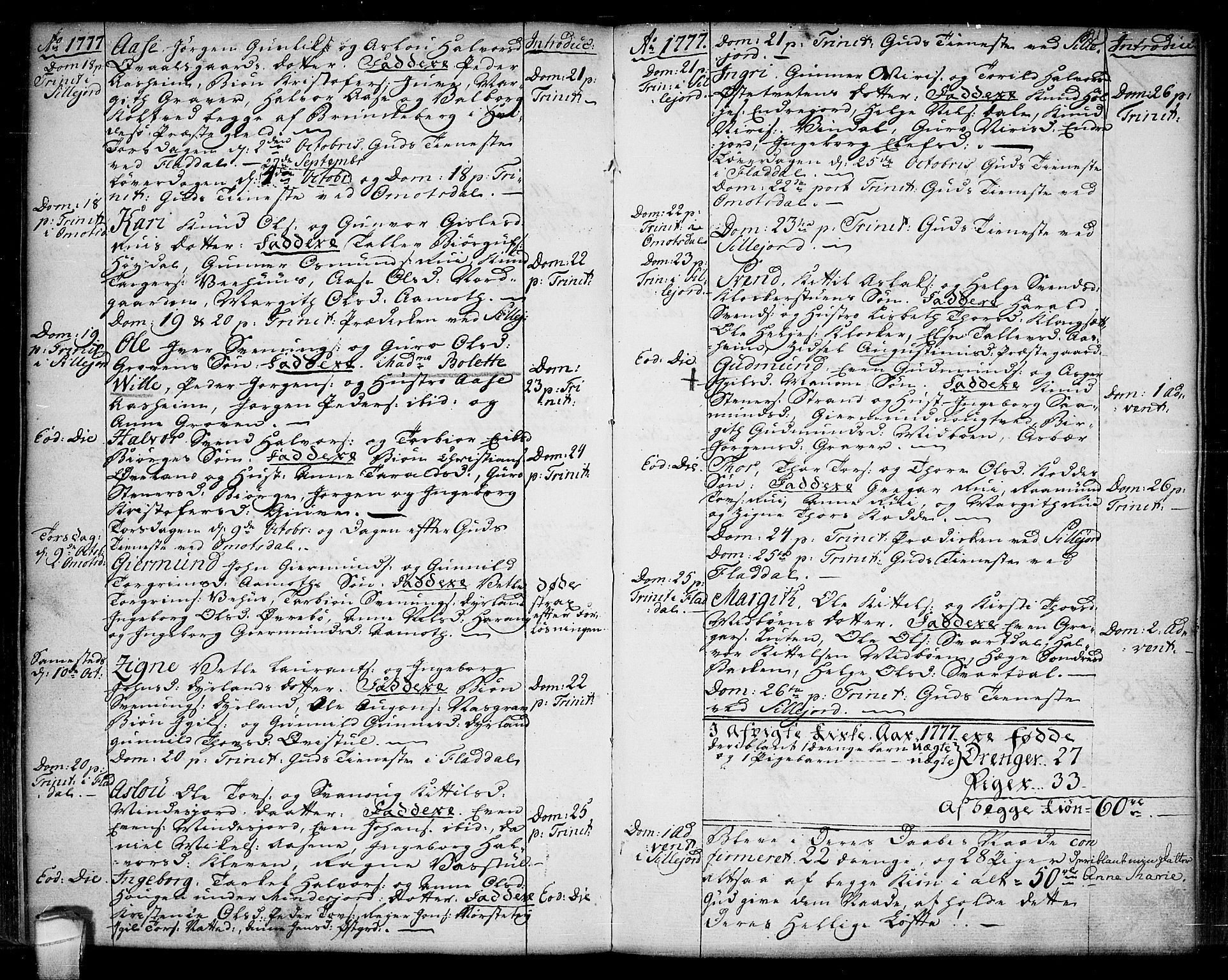 Seljord kirkebøker, AV/SAKO-A-20/F/Fa/L0007: Parish register (official) no. I 7, 1755-1800, p. 91