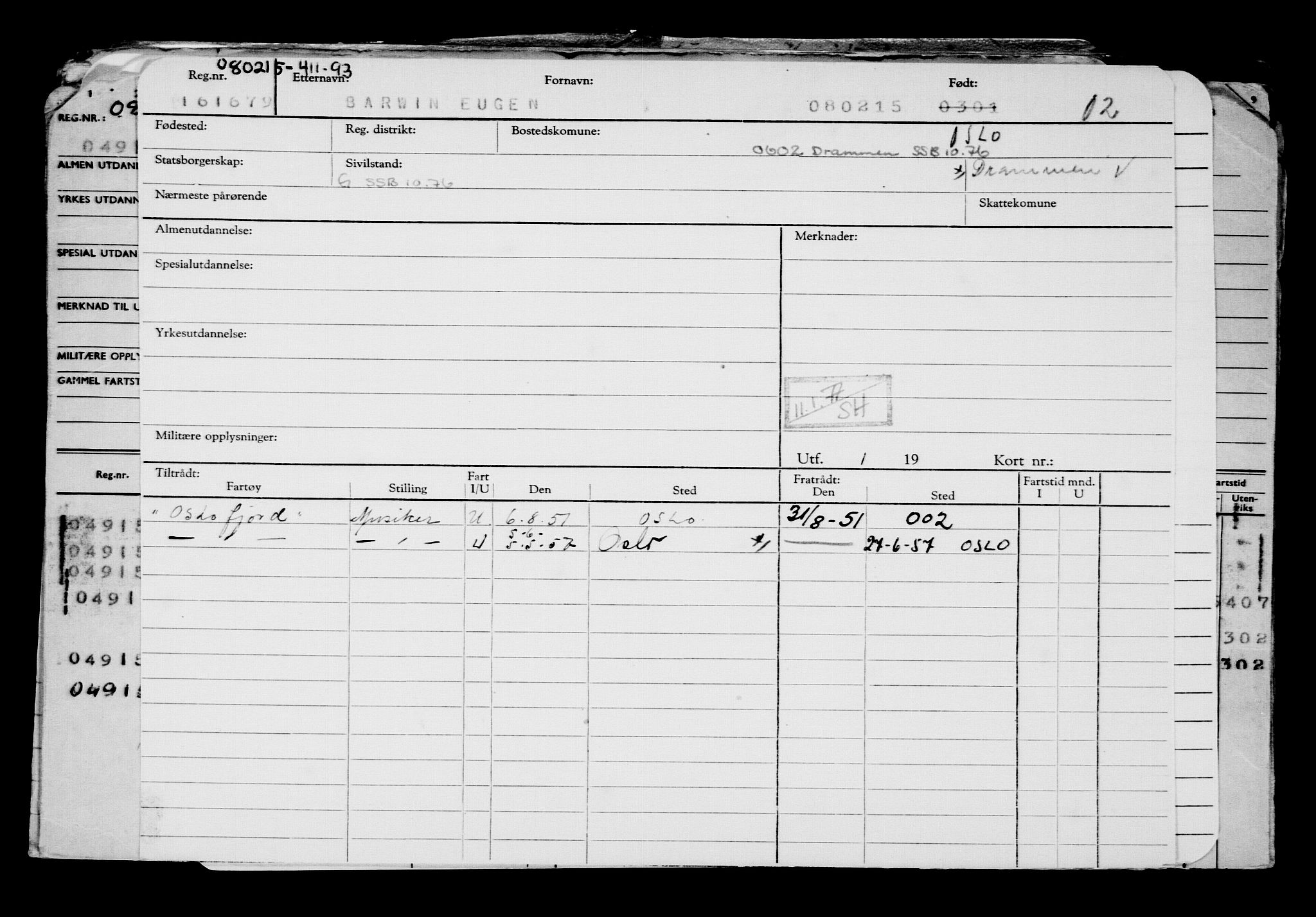 Direktoratet for sjømenn, AV/RA-S-3545/G/Gb/L0127: Hovedkort, 1915, p. 316