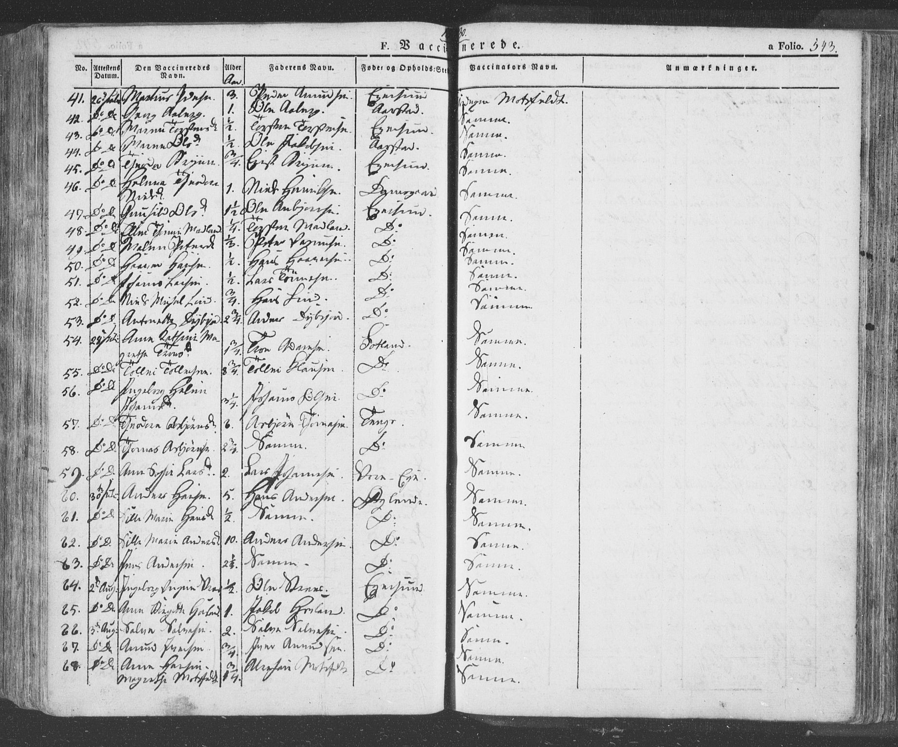 Eigersund sokneprestkontor, AV/SAST-A-101807/S08/L0009: Parish register (official) no. A 9, 1827-1850, p. 543