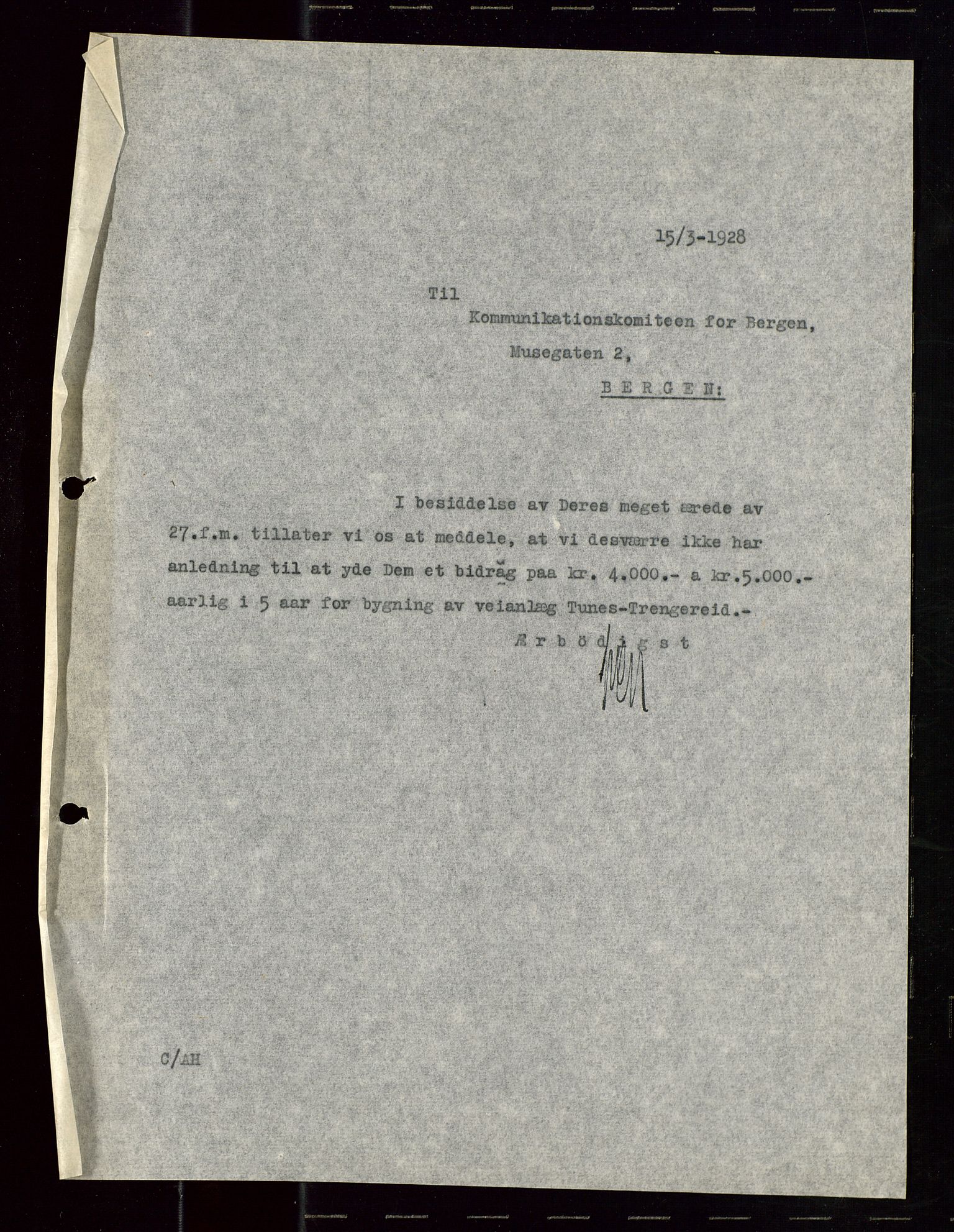 Pa 1521 - A/S Norske Shell, SAST/A-101915/E/Ea/Eaa/L0023: Sjefskorrespondanse, 1928, p. 7