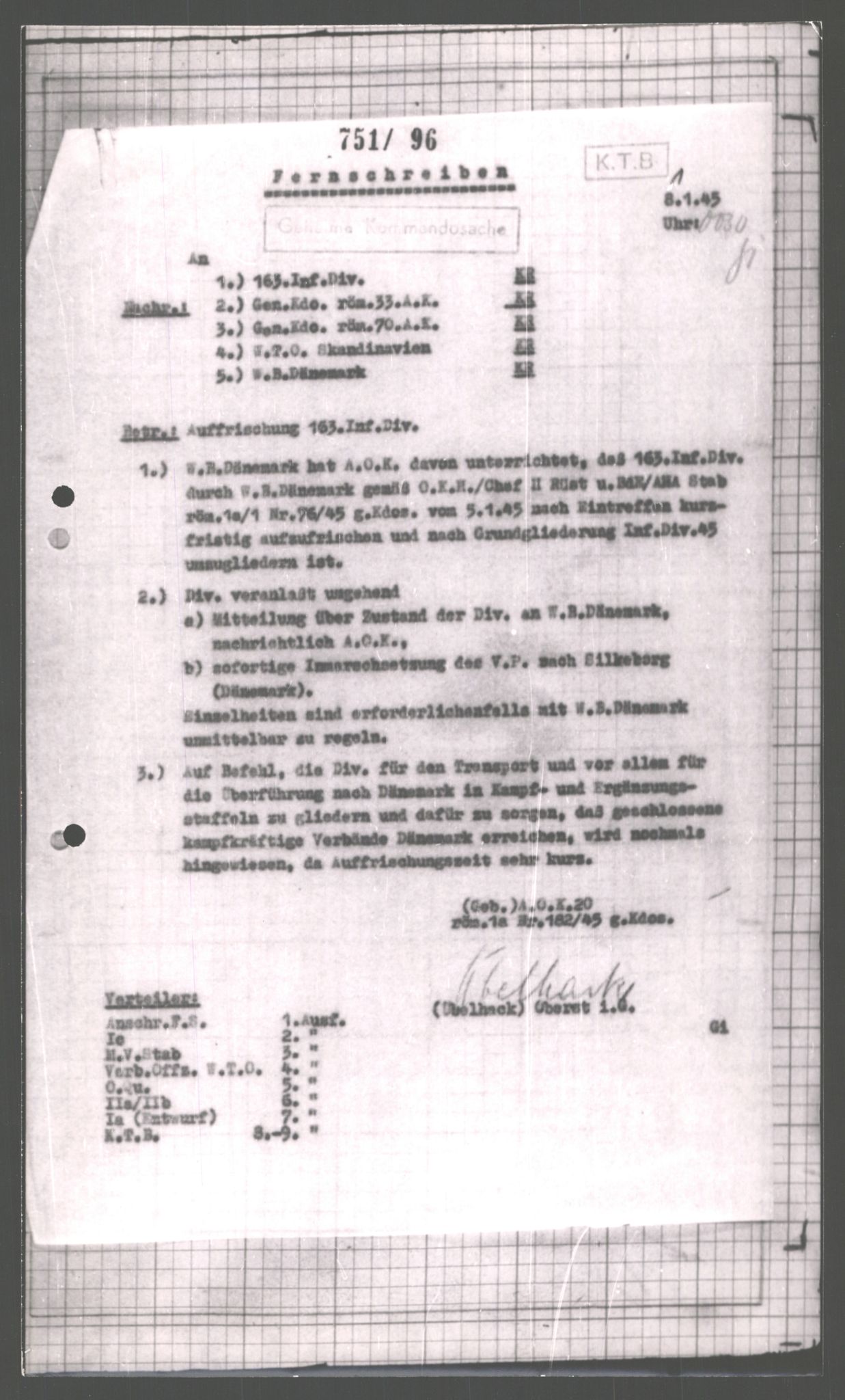 Forsvarets Overkommando. 2 kontor. Arkiv 11.4. Spredte tyske arkivsaker, AV/RA-RAFA-7031/D/Dar/Dara/L0001: Krigsdagbøker for 20. Gebirgs-Armee-Oberkommando (AOK 20), 1944-1945, p. 529