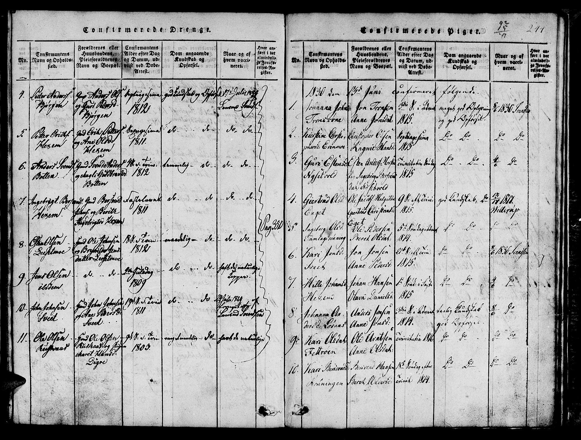 Ministerialprotokoller, klokkerbøker og fødselsregistre - Sør-Trøndelag, SAT/A-1456/685/L0976: Parish register (copy) no. 685C01, 1817-1878, p. 244