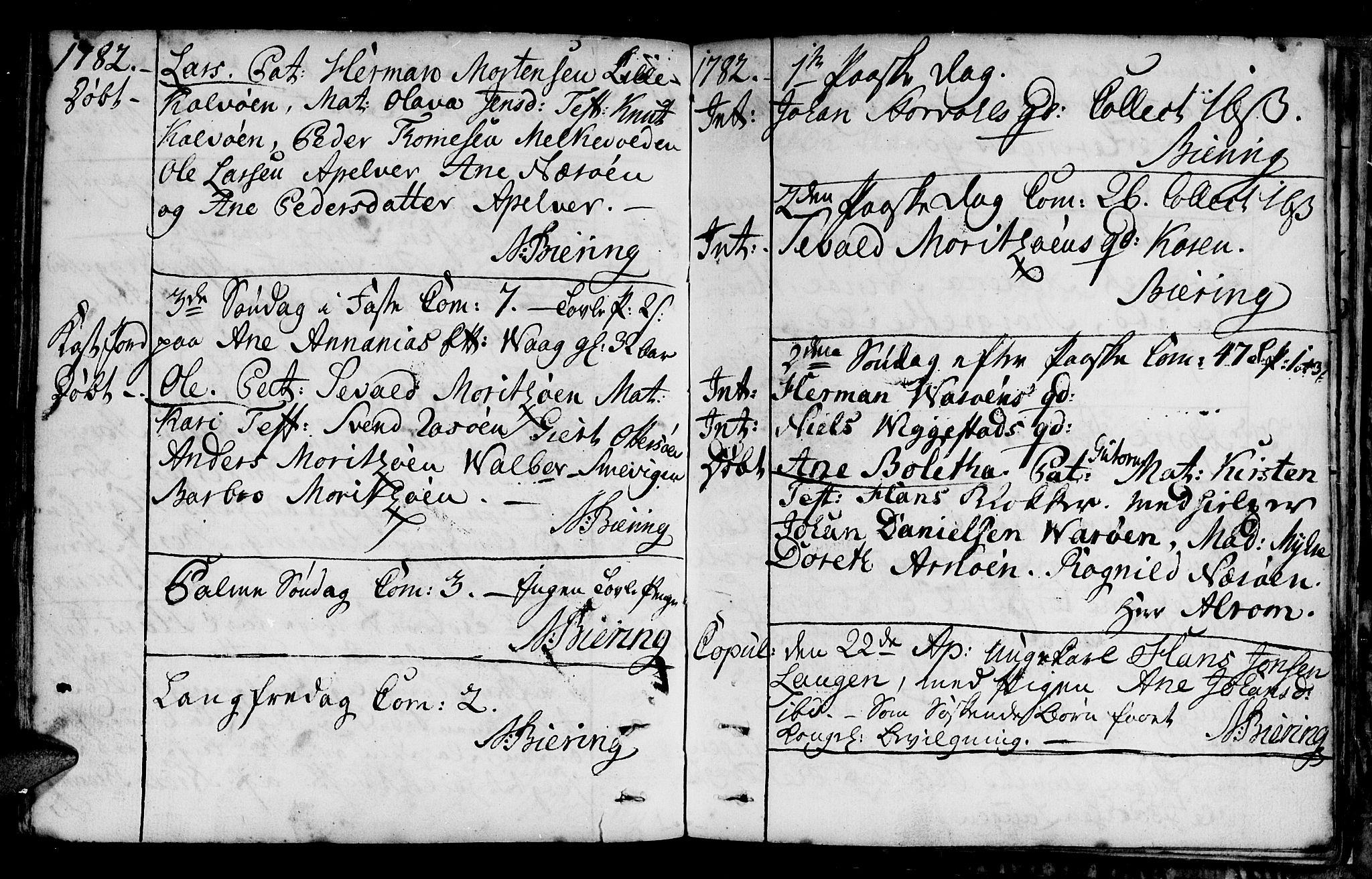 Ministerialprotokoller, klokkerbøker og fødselsregistre - Nord-Trøndelag, SAT/A-1458/784/L0665: Parish register (official) no. 784A01, 1730-1785