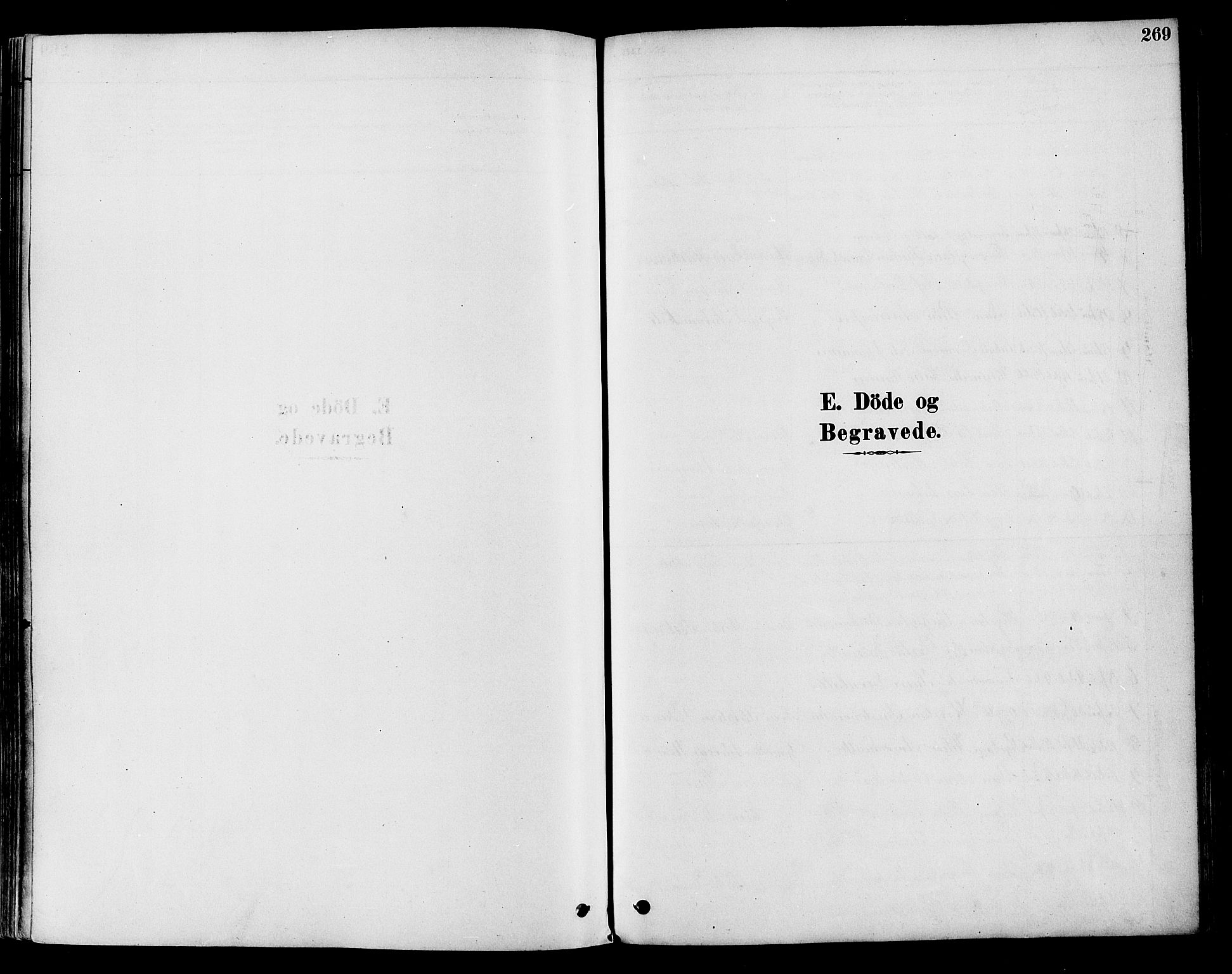 Vestre Toten prestekontor, SAH/PREST-108/H/Ha/Haa/L0009: Parish register (official) no. 9, 1878-1894, p. 269