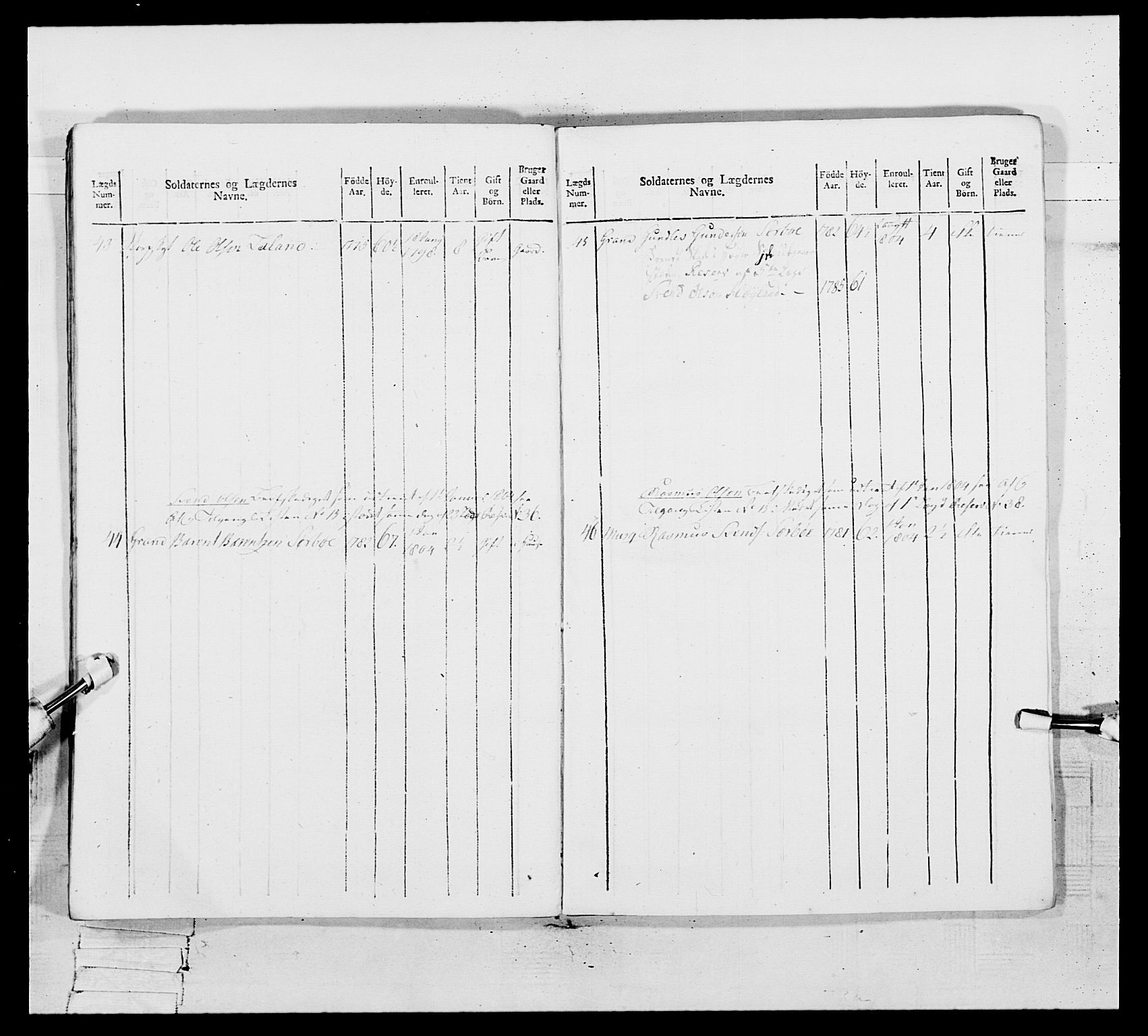 Generalitets- og kommissariatskollegiet, Det kongelige norske kommissariatskollegium, AV/RA-EA-5420/E/Eh/L0109: Vesterlenske nasjonale infanteriregiment, 1806, p. 190