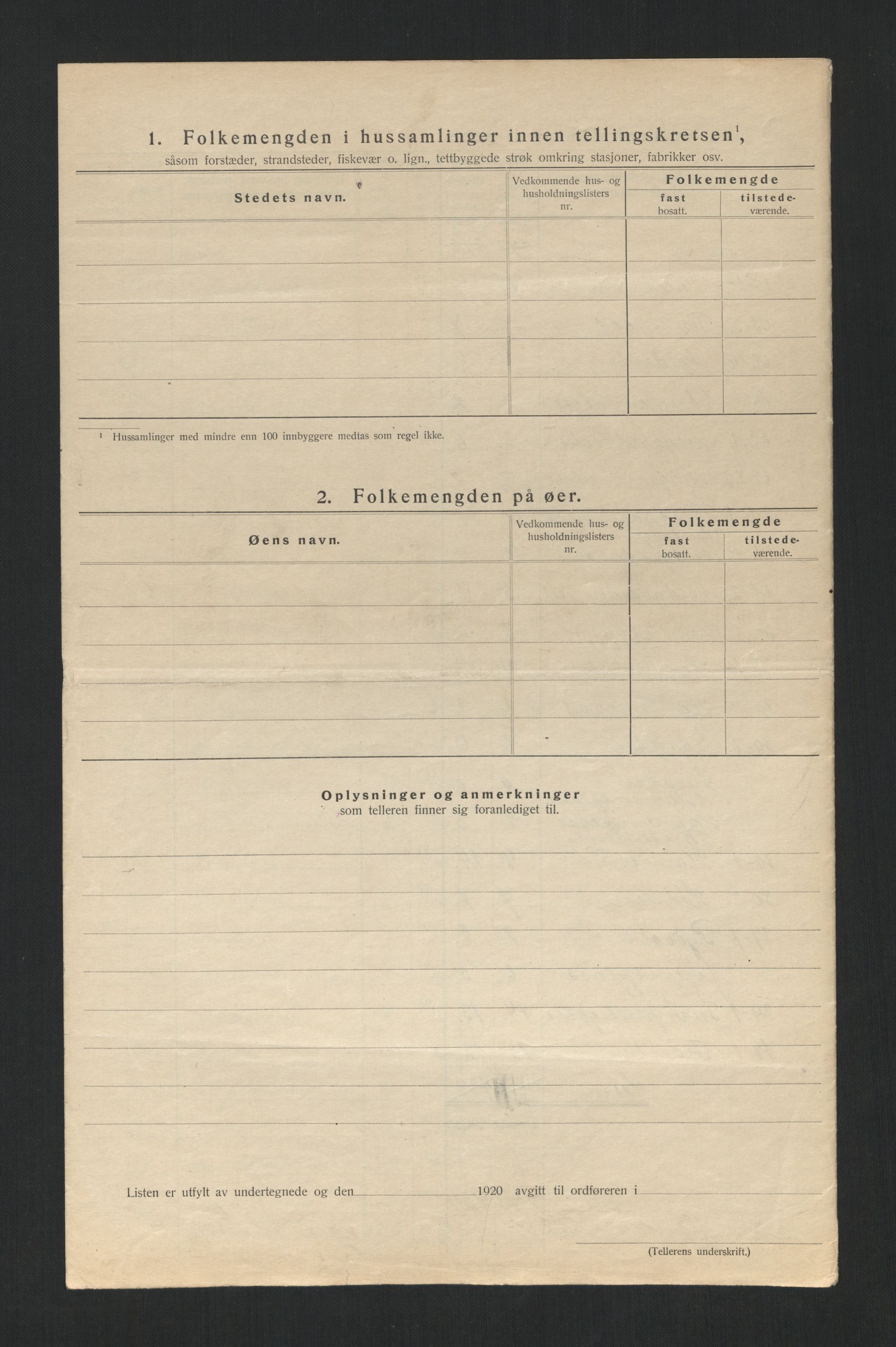 SAT, 1920 census for Sparbu, 1920, p. 11