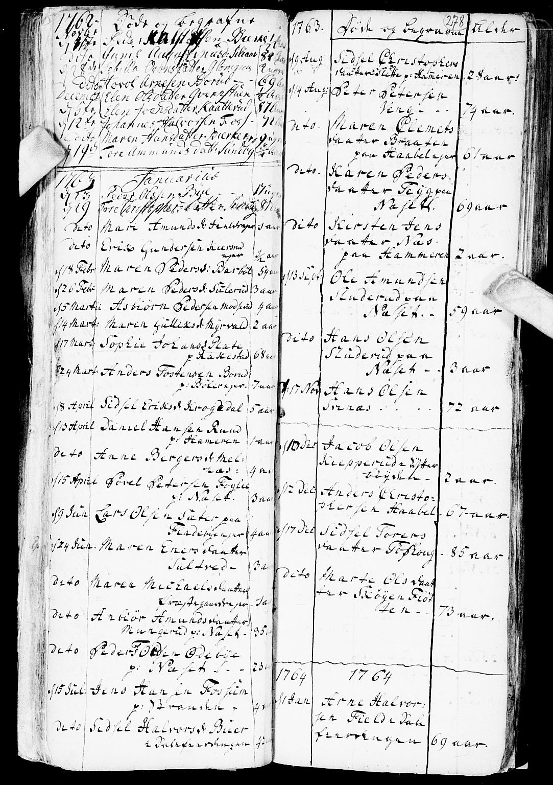 Enebakk prestekontor Kirkebøker, SAO/A-10171c/F/Fa/L0002: Parish register (official) no. I 2, 1755-1806, p. 277-278