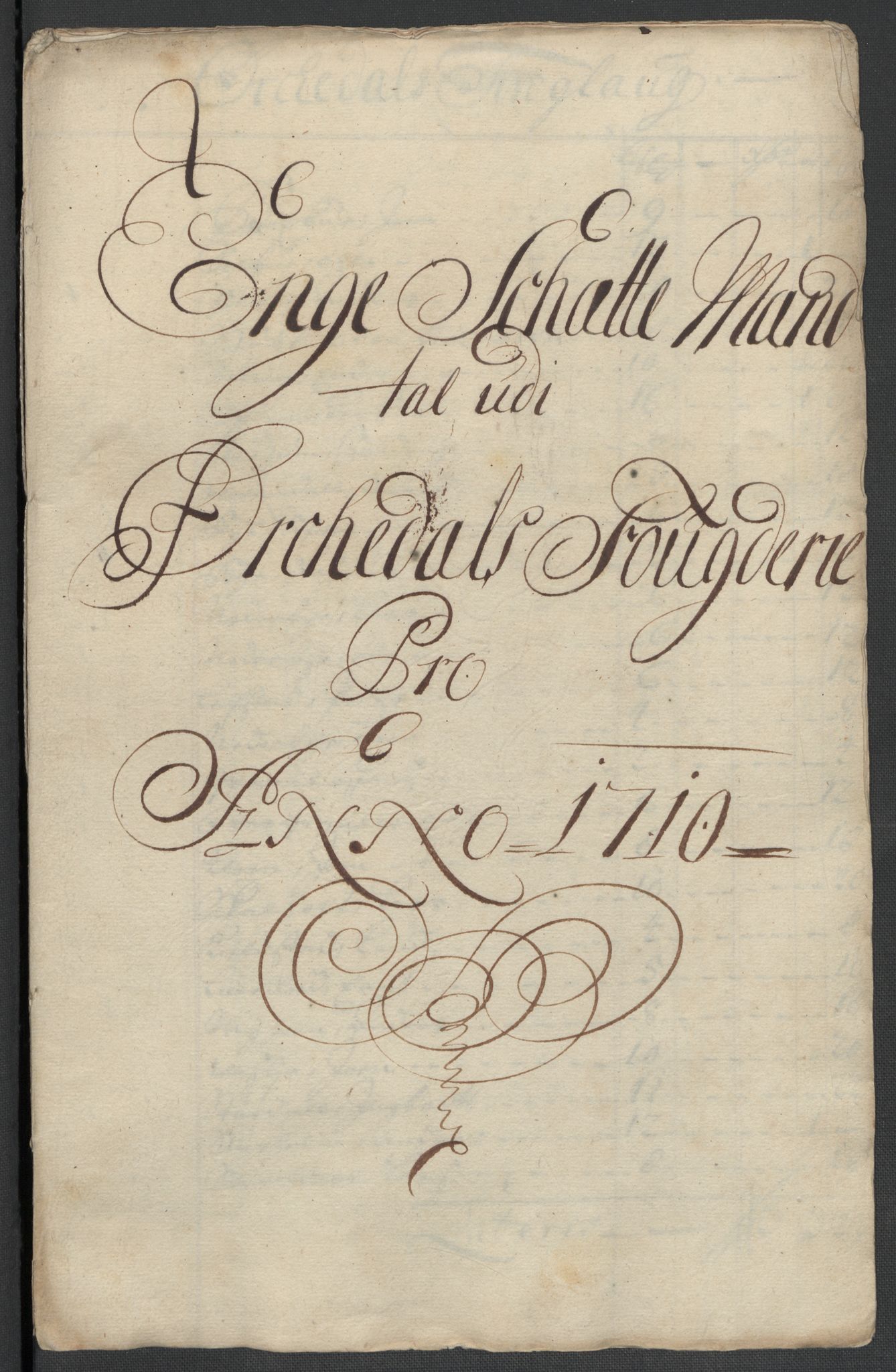 Rentekammeret inntil 1814, Reviderte regnskaper, Fogderegnskap, RA/EA-4092/R60/L3960: Fogderegnskap Orkdal og Gauldal, 1710, p. 144