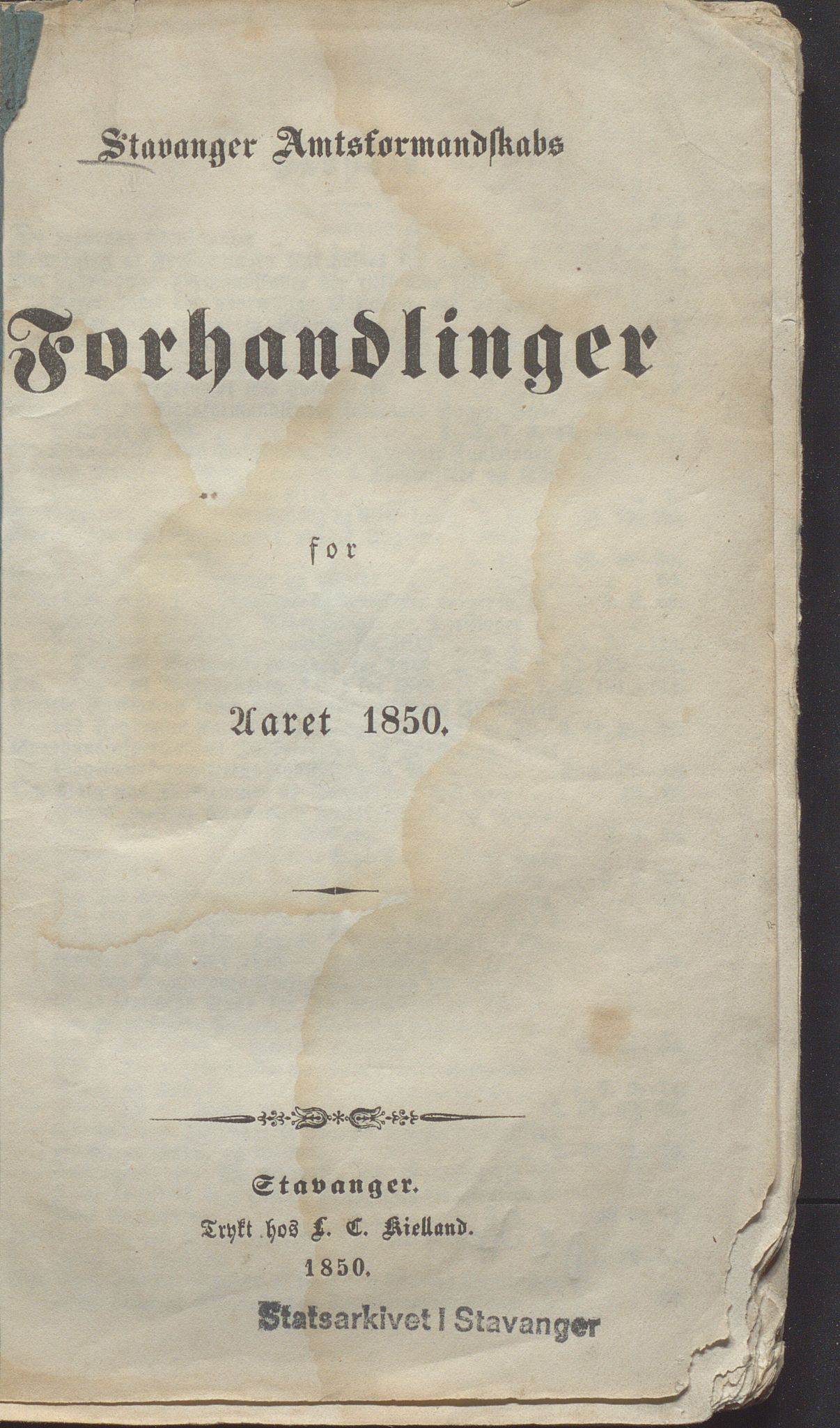 Rogaland fylkeskommune - Fylkesrådmannen , IKAR/A-900/A, 1849-1852, p. 134