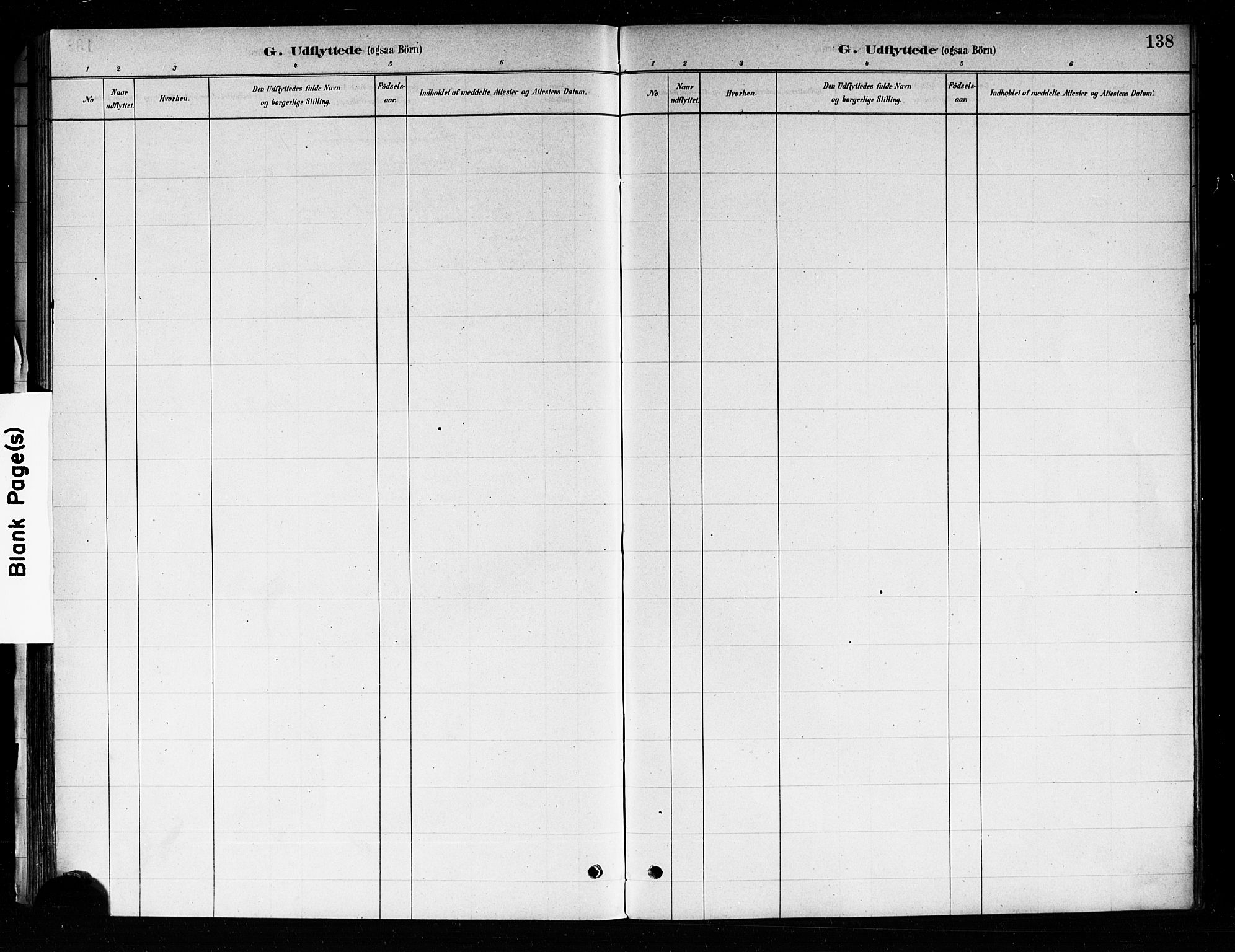 Uranienborg prestekontor Kirkebøker, AV/SAO-A-10877/F/Fa/L0004: Parish register (official) no. 4, 1880-1901, p. 138